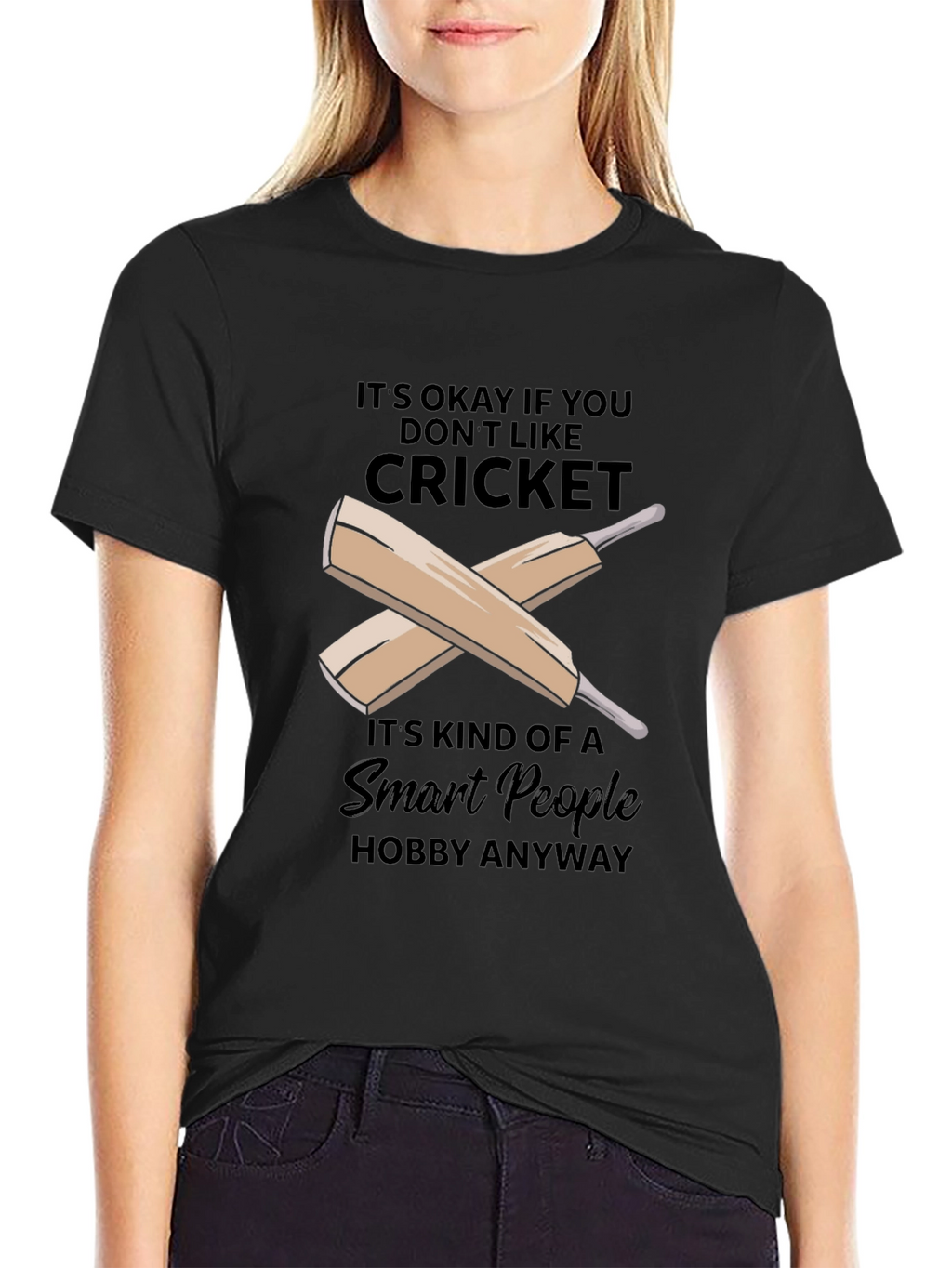 Cricket Smart People Hobby T-Shirt