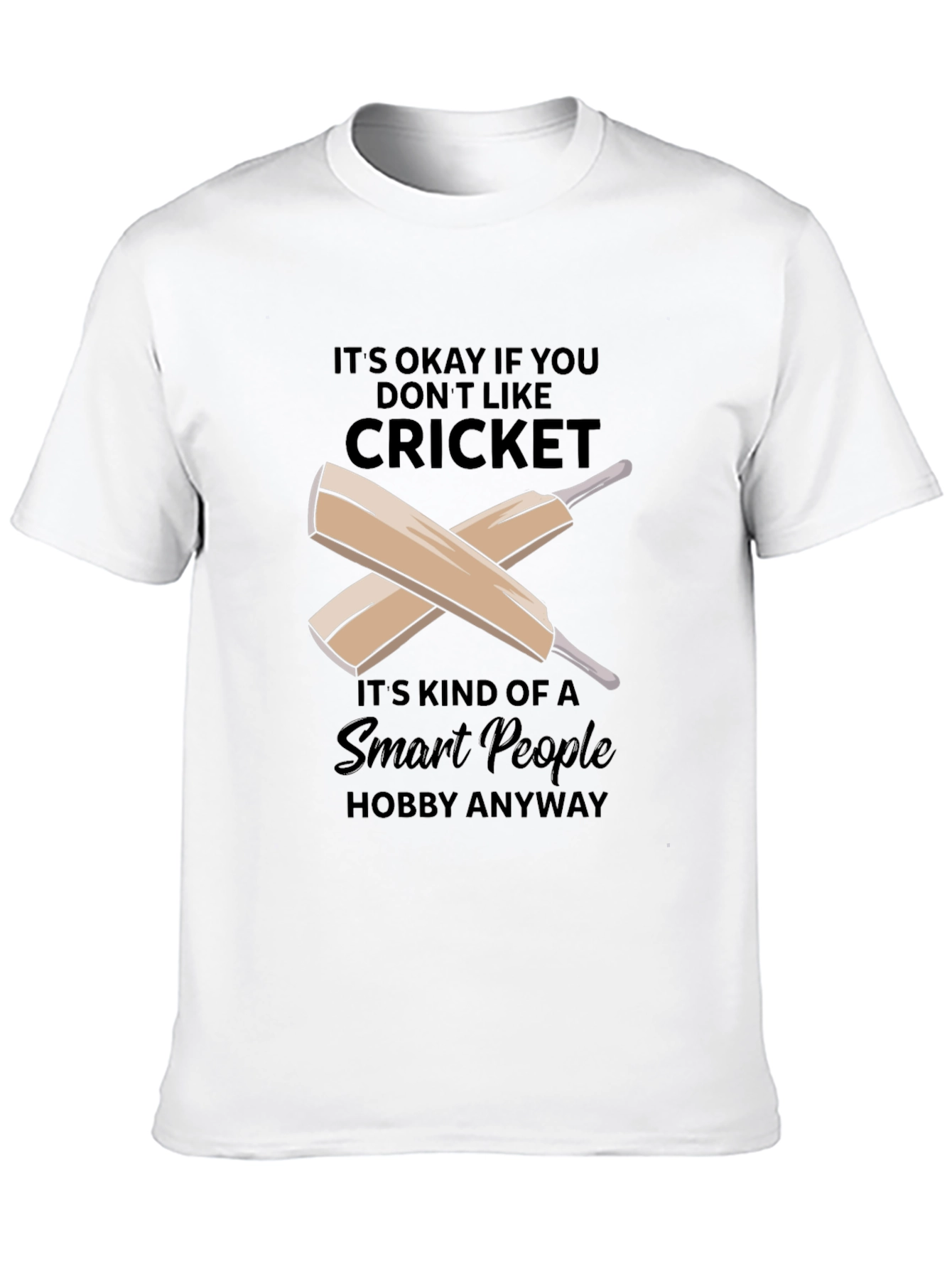 Cricket Smart People Hobby T-Shirt