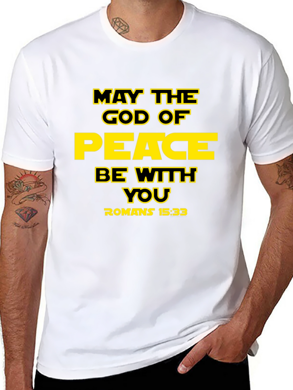 May The God of Peace Be With You T-Shirt