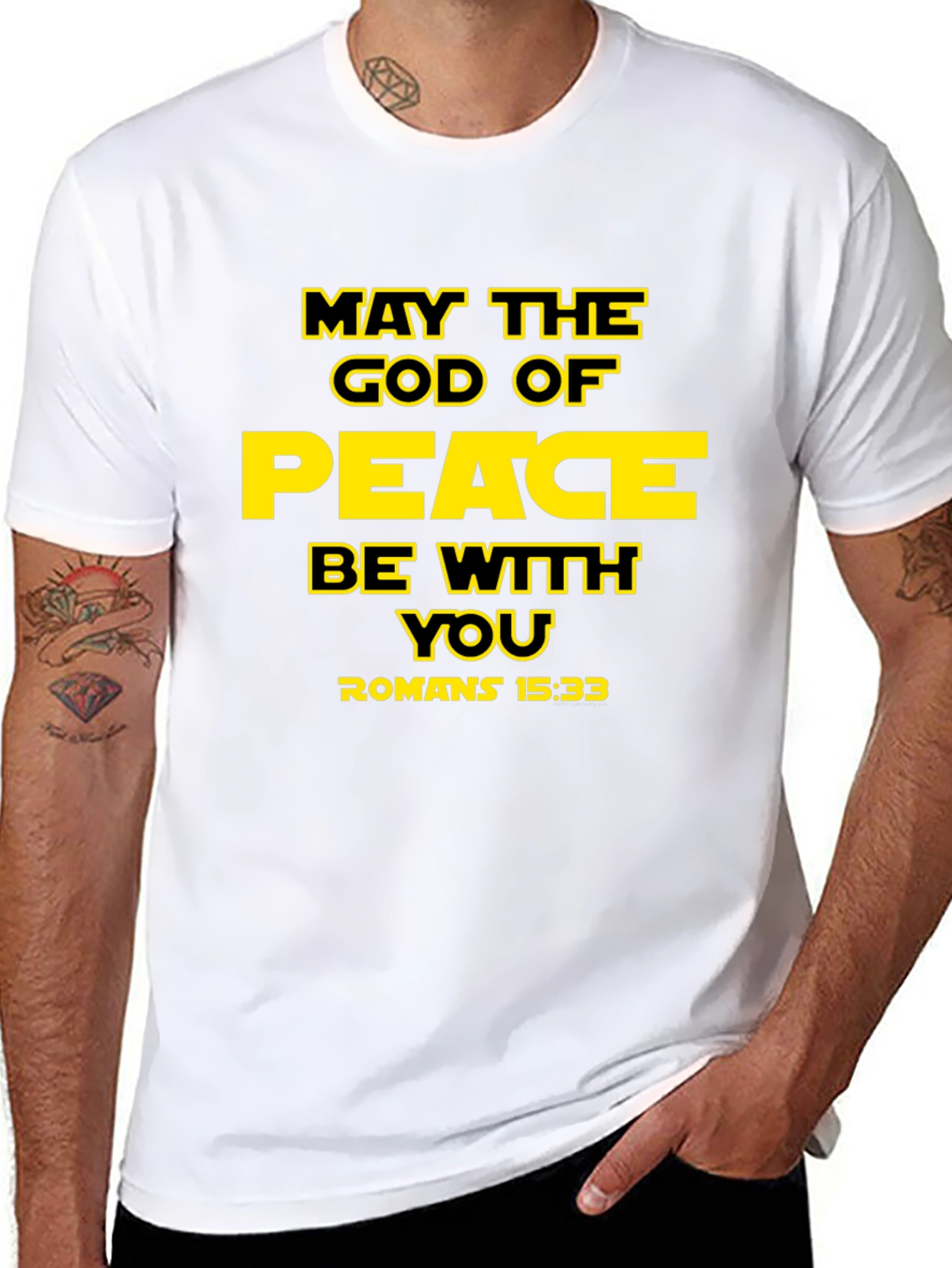 May The God of Peace Be With You T-Shirt