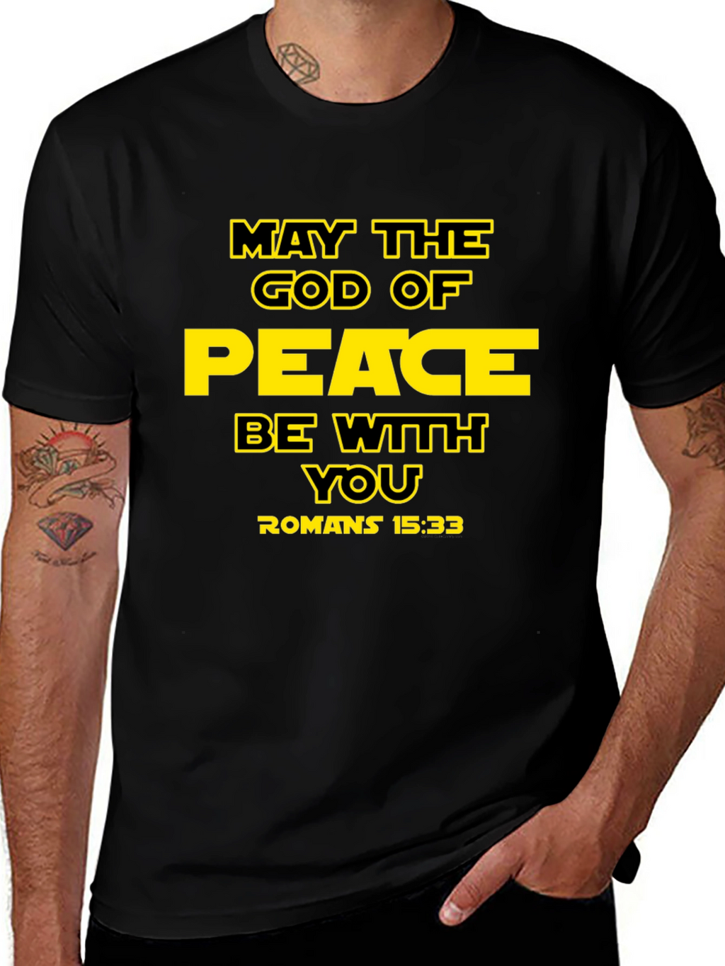 May The God of Peace Be With You T-Shirt
