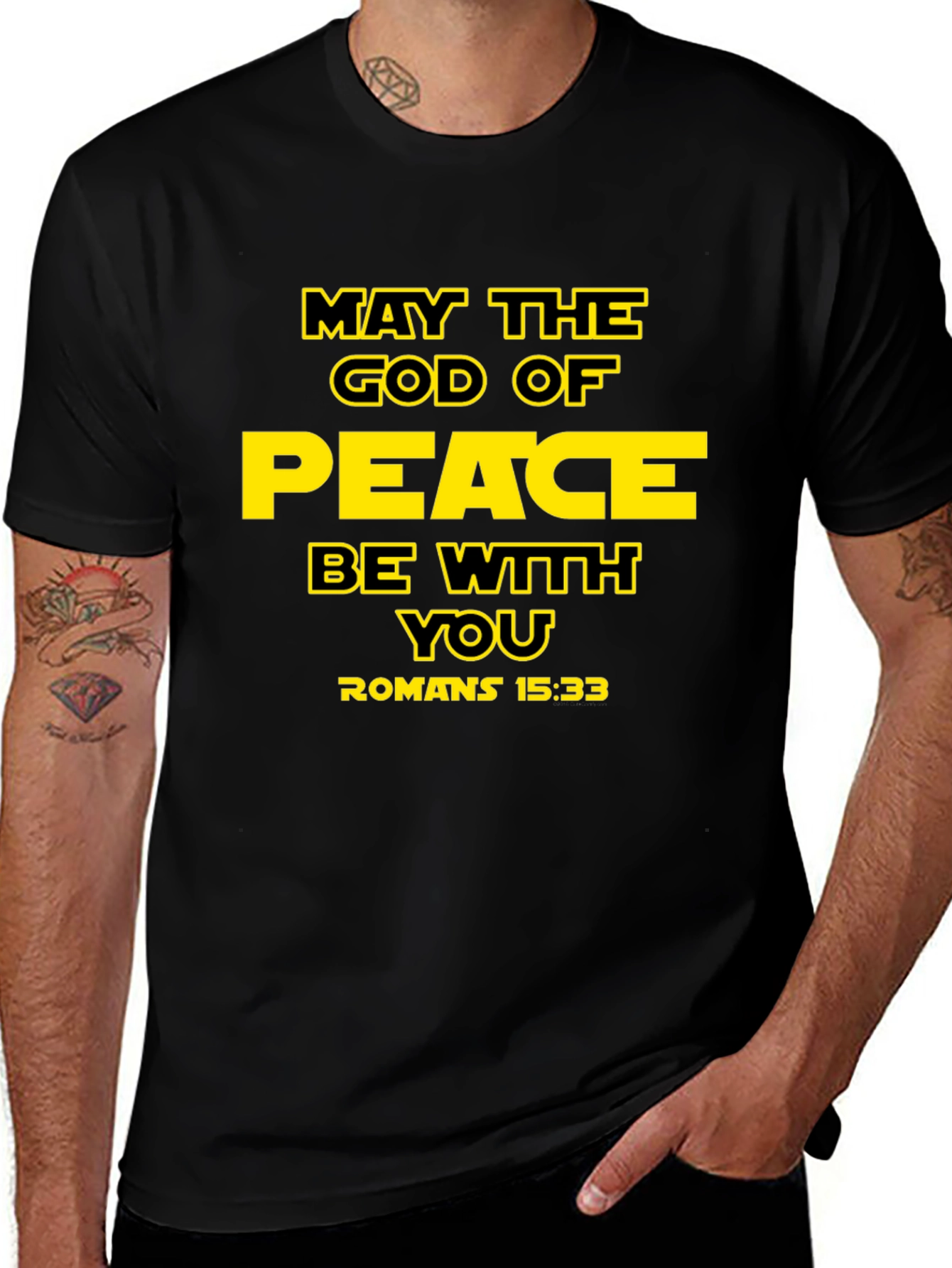 May The God of Peace Be With You T-Shirt