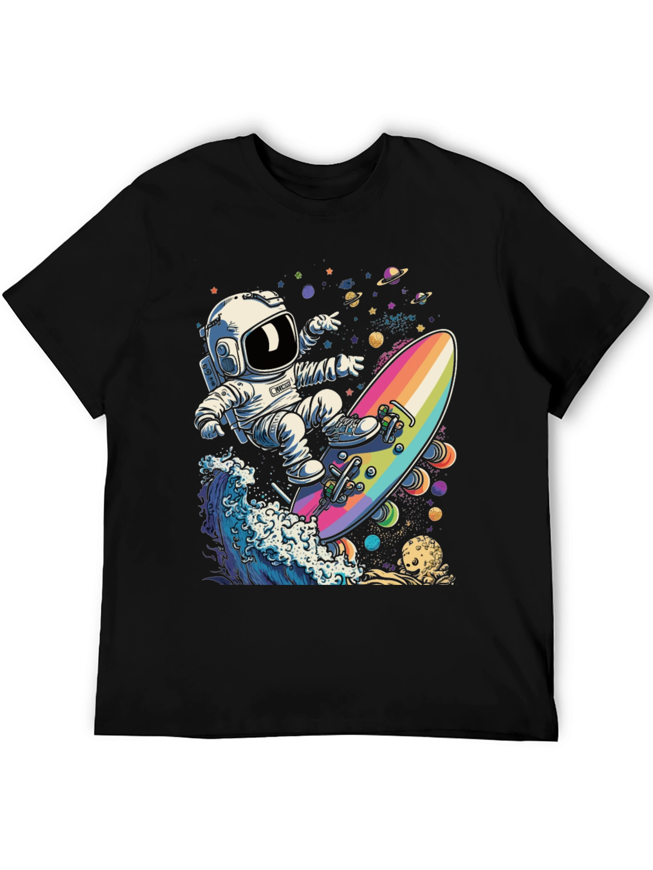 Astronaut Skateboarder T-Shirt