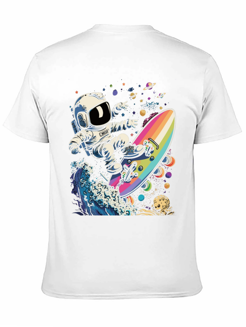 Astronaut Skateboarder T-Shirt