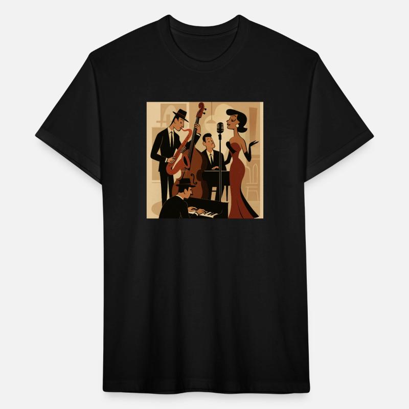1950s Jazz Club Vibe Design