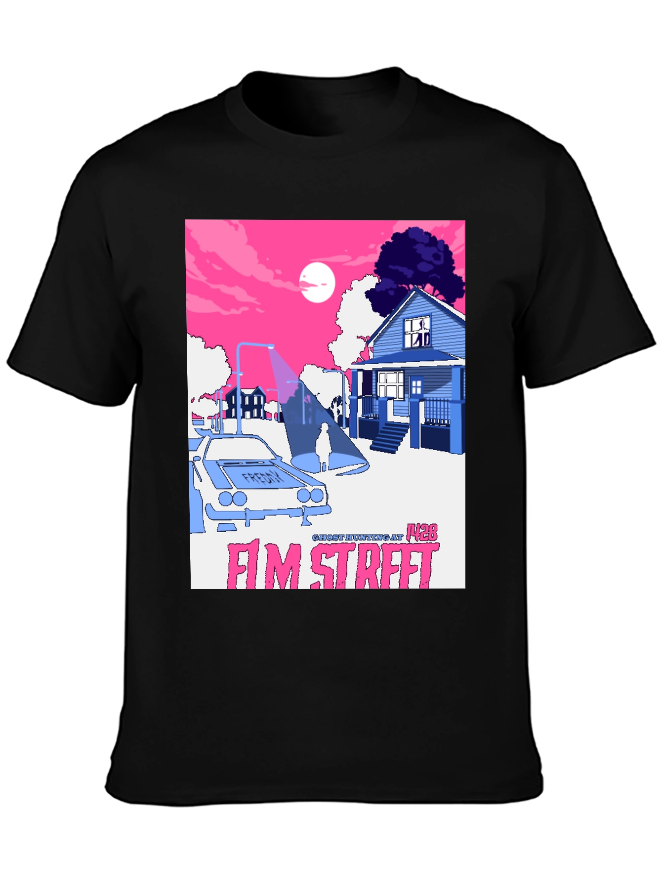 Elm Street Graphic Tee - Horror Movie Fan Apparel