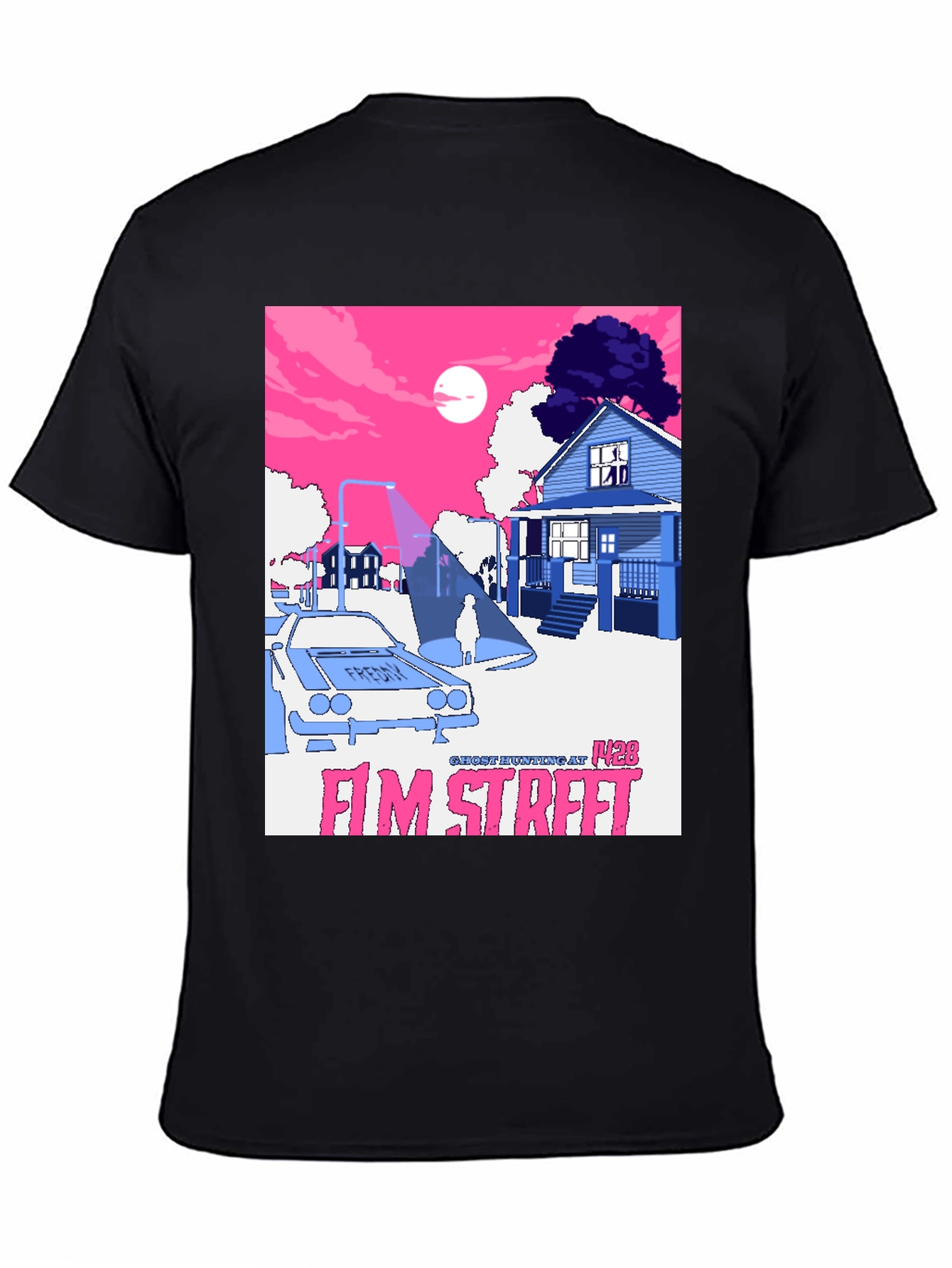 Elm Street Graphic Tee - Horror Movie Fan Apparel