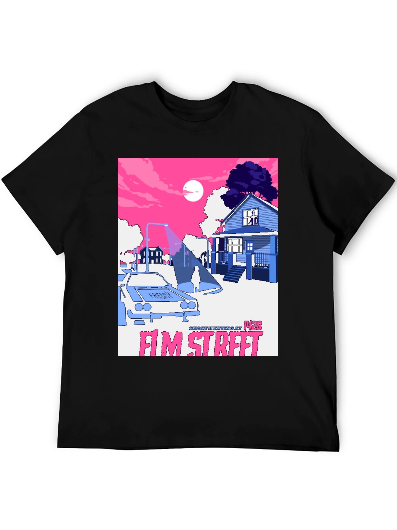 Elm Street Graphic Tee - Horror Movie Fan Apparel