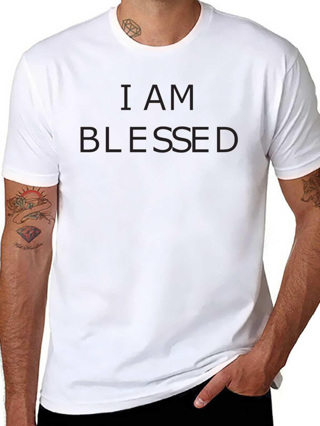 Blessed Black T-Shirt: Stylish & Comfortable