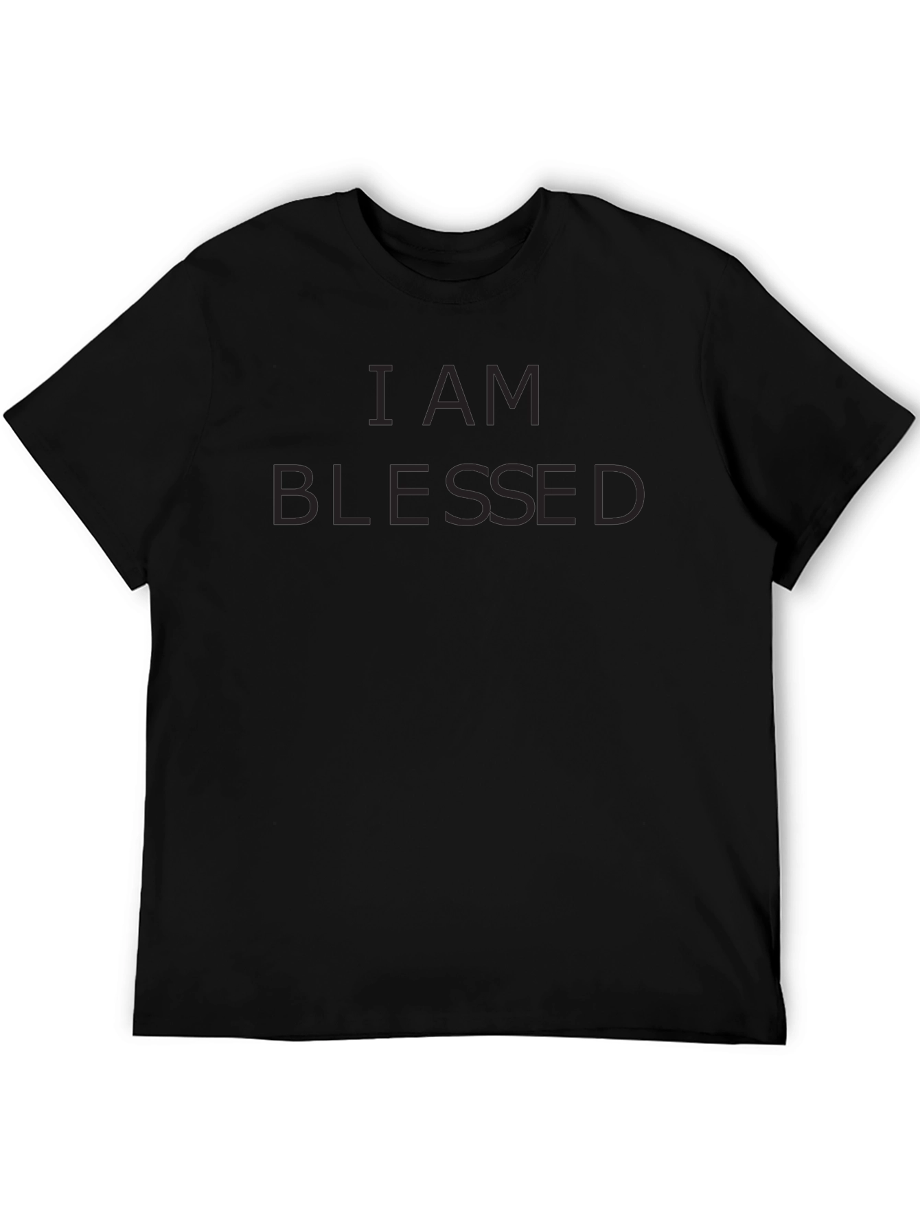 Blessed Black T-Shirt: Stylish & Comfortable