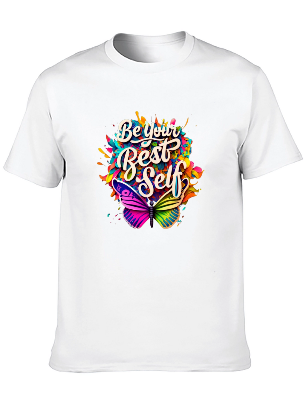 Be Your Best Self Butterfly Graphic Tee