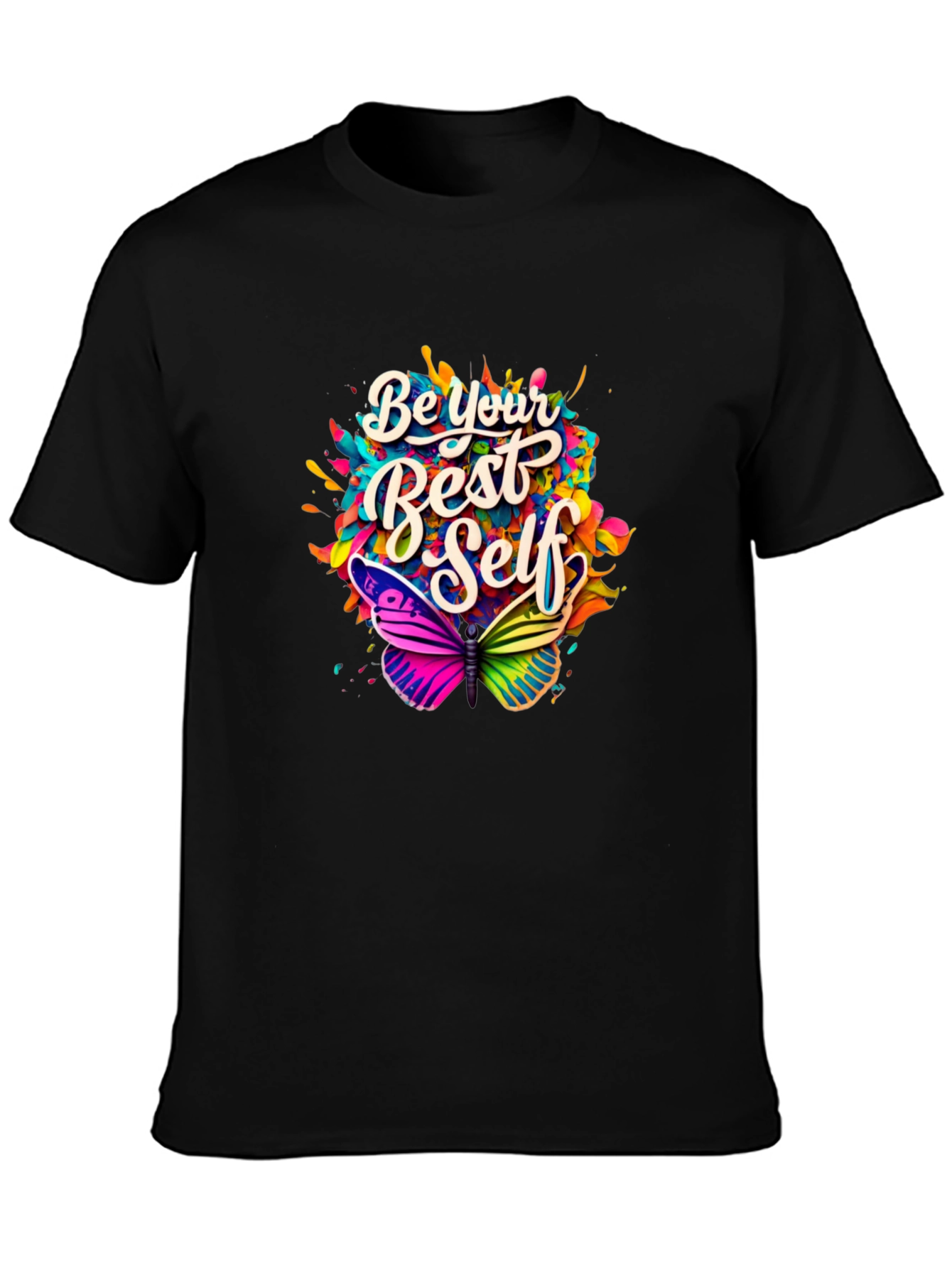 Be Your Best Self Butterfly Graphic Tee