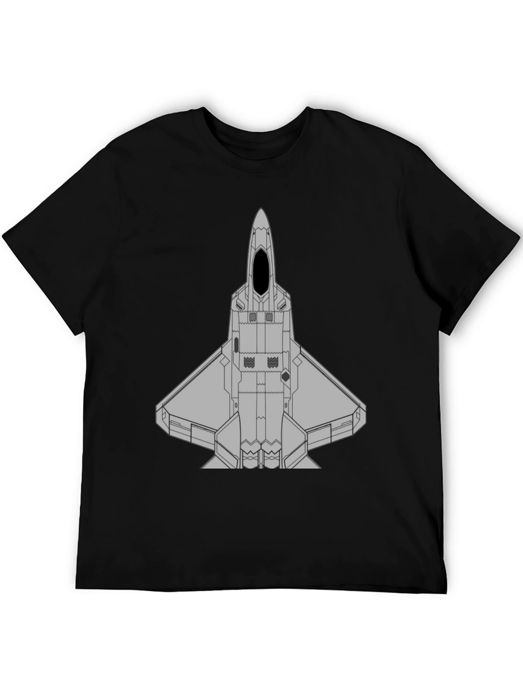 Stealth Fighter Jet Graphic T-Shirt