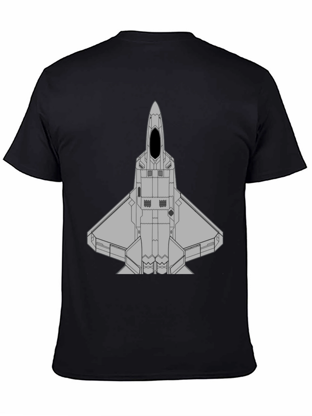Stealth Fighter Jet Graphic T-Shirt