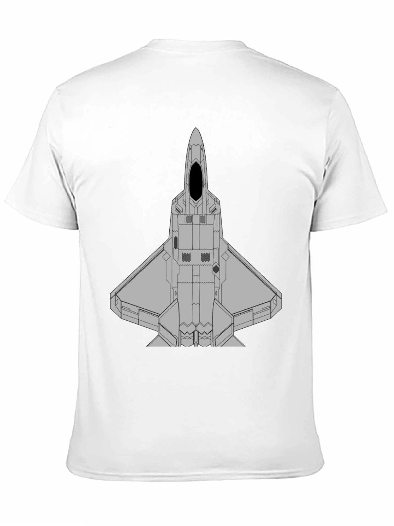 Stealth Fighter Jet Graphic T-Shirt