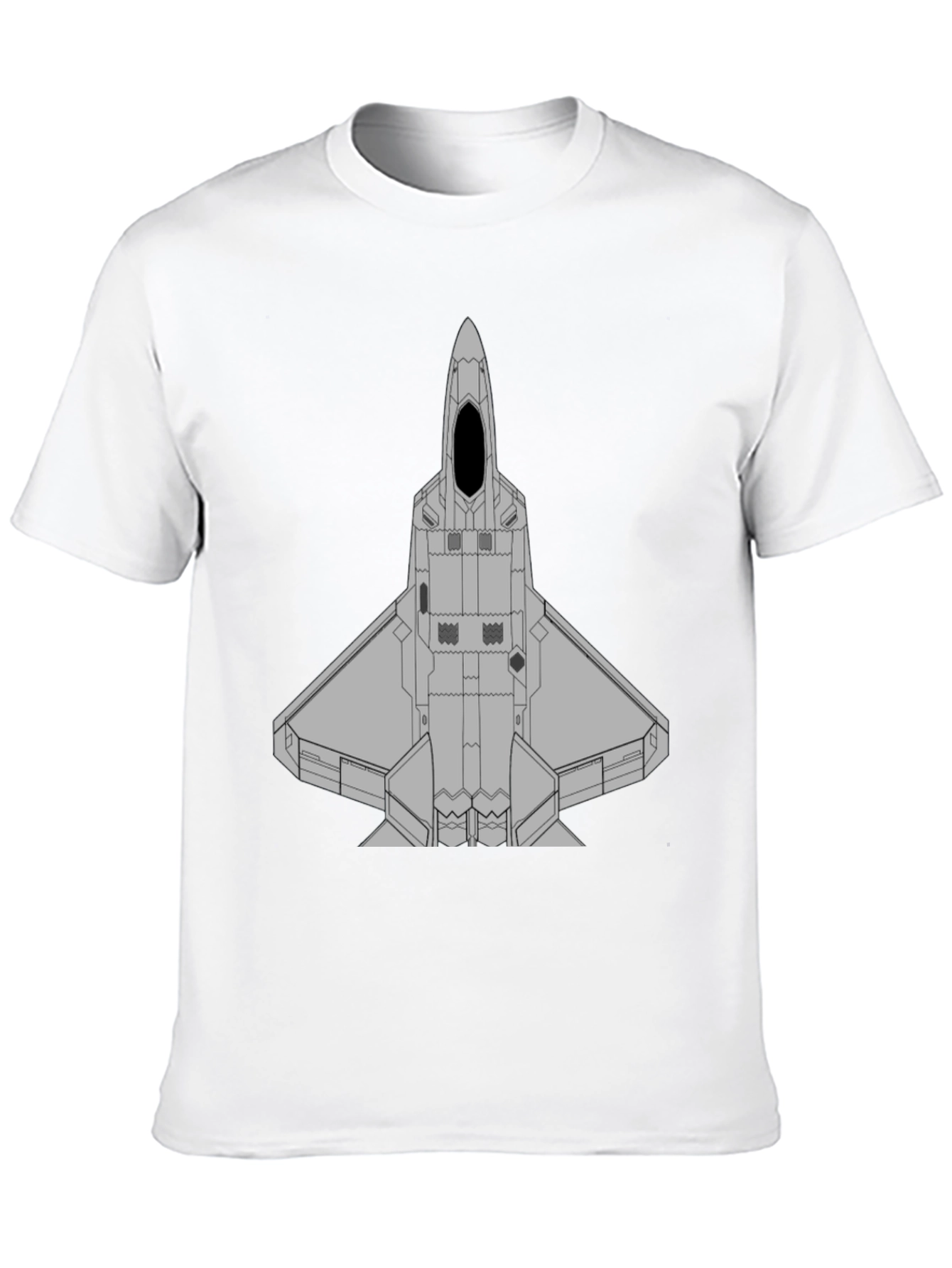 Stealth Fighter Jet Graphic T-Shirt