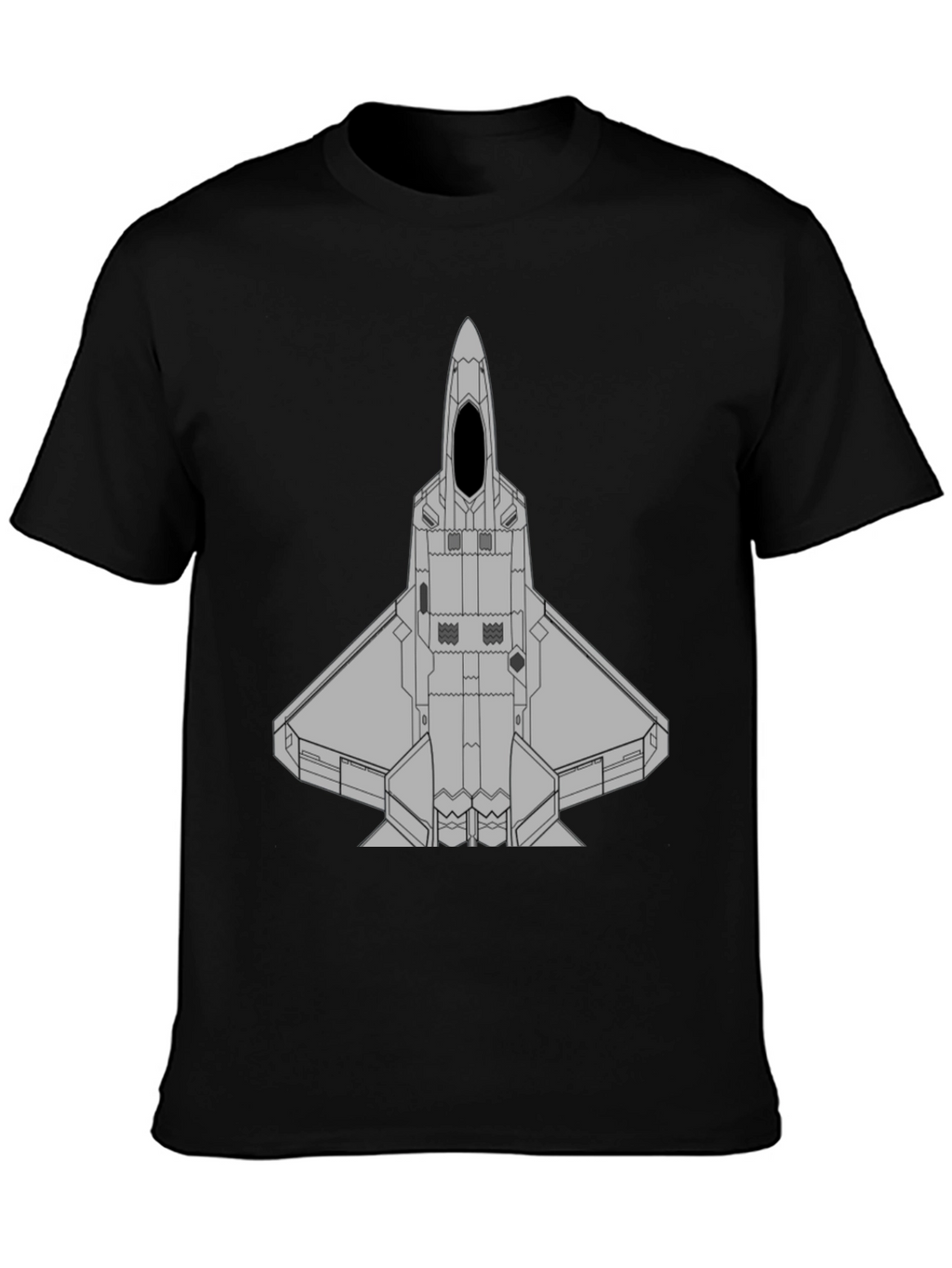 Stealth Fighter Jet Graphic T-Shirt