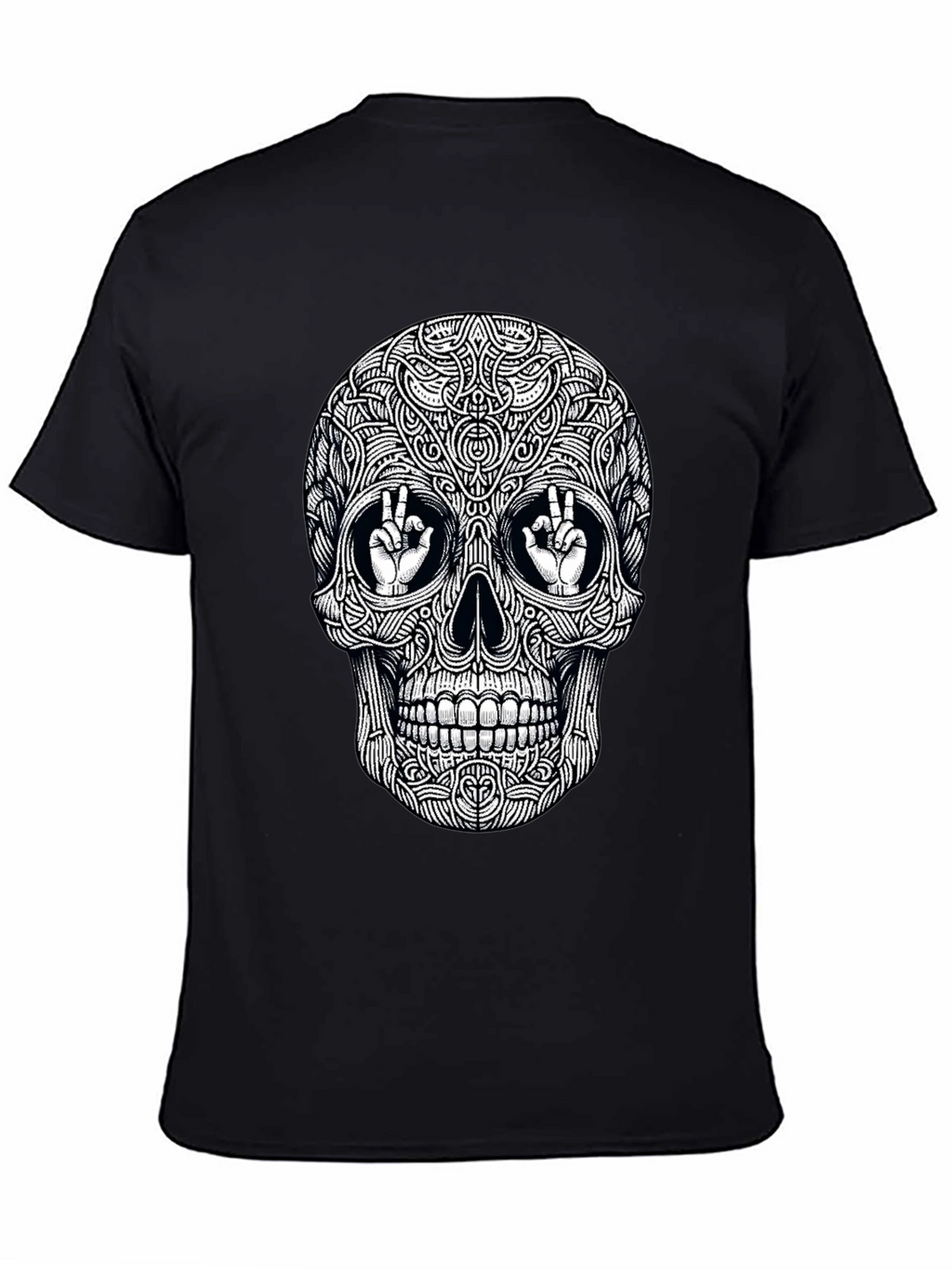Skull Graphic Tee - Peace & Style