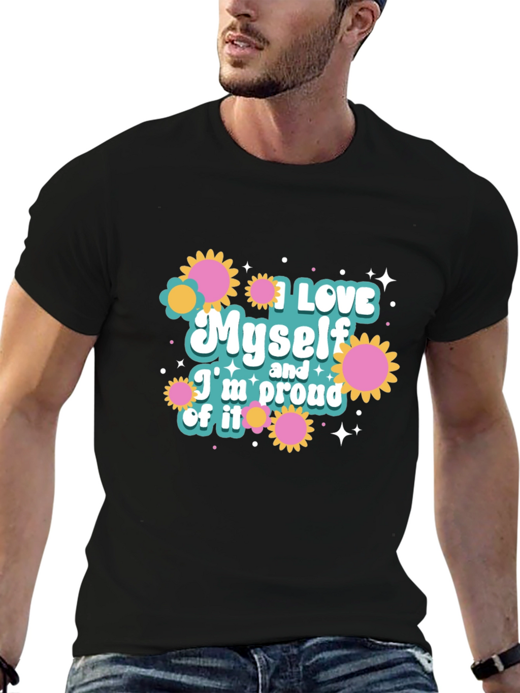 I Love Myself Graphic Tee