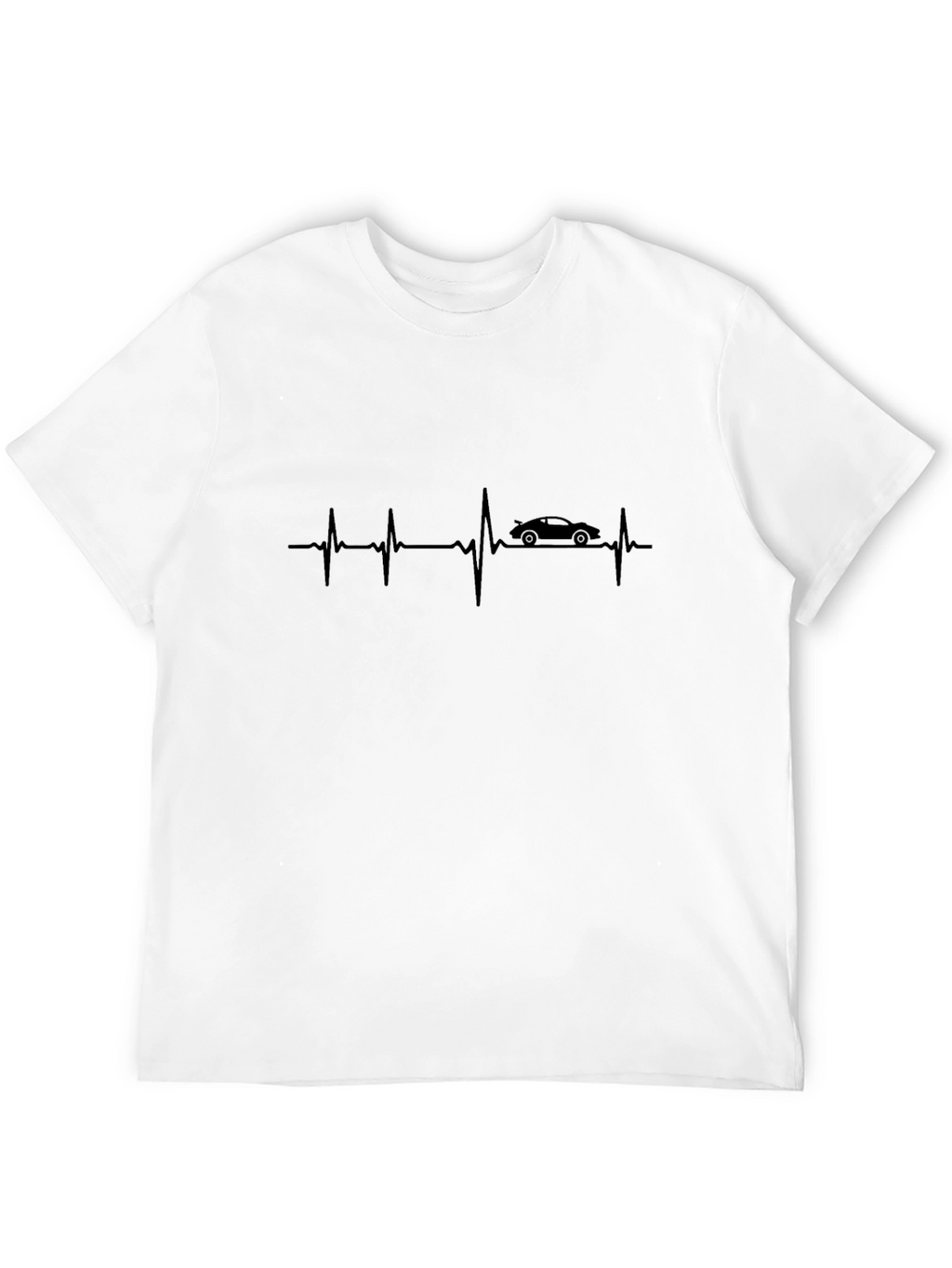 Car Heartbeat T-Shirt - Automotive Enthusiast Tee