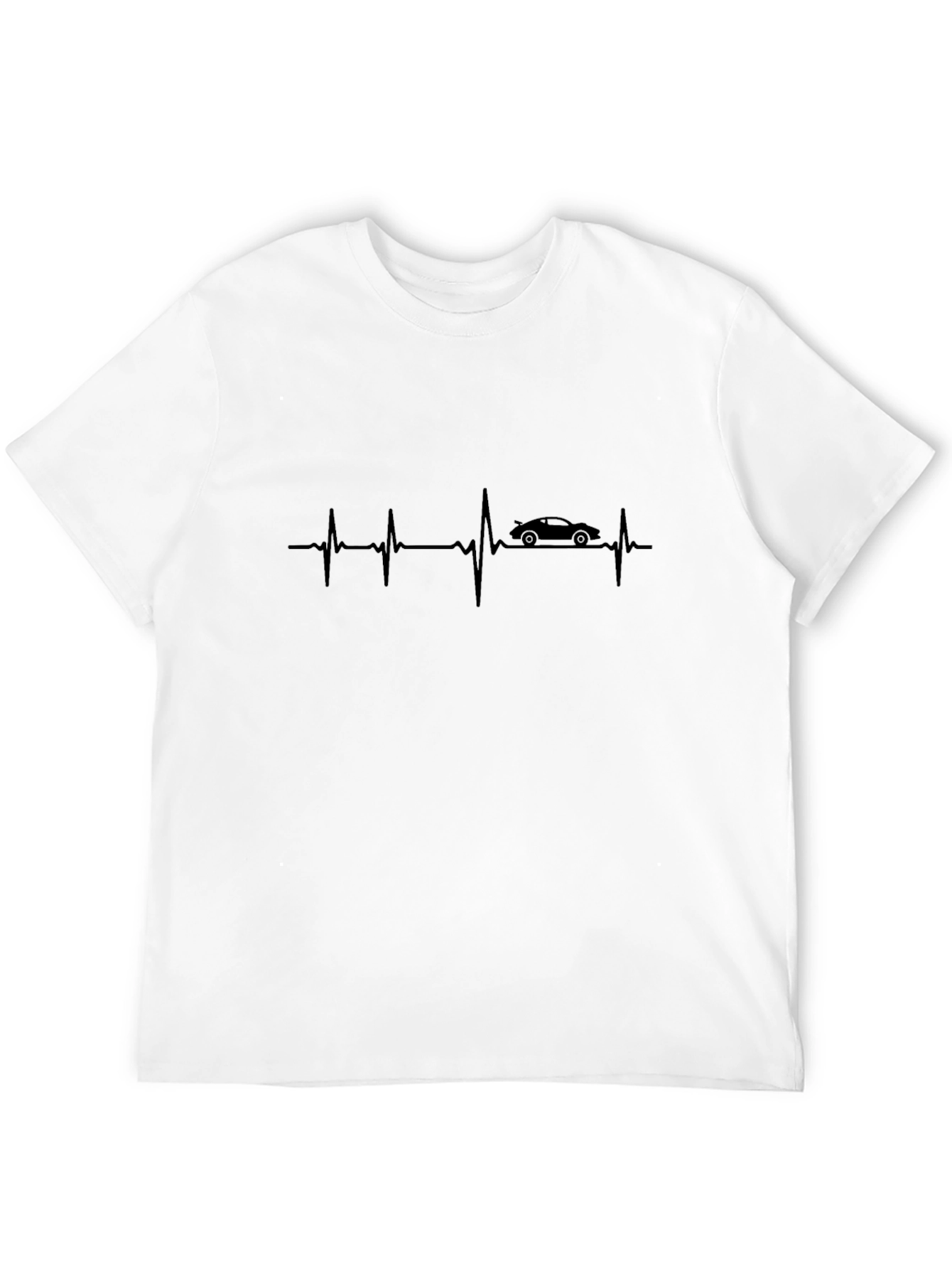 Car Heartbeat T-Shirt - Automotive Enthusiast Tee