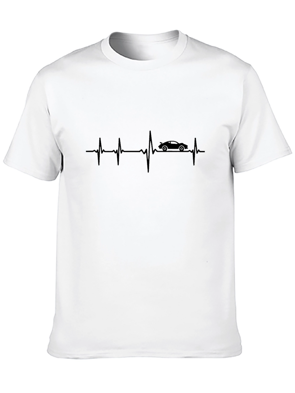 Car Heartbeat T-Shirt - Automotive Enthusiast Tee