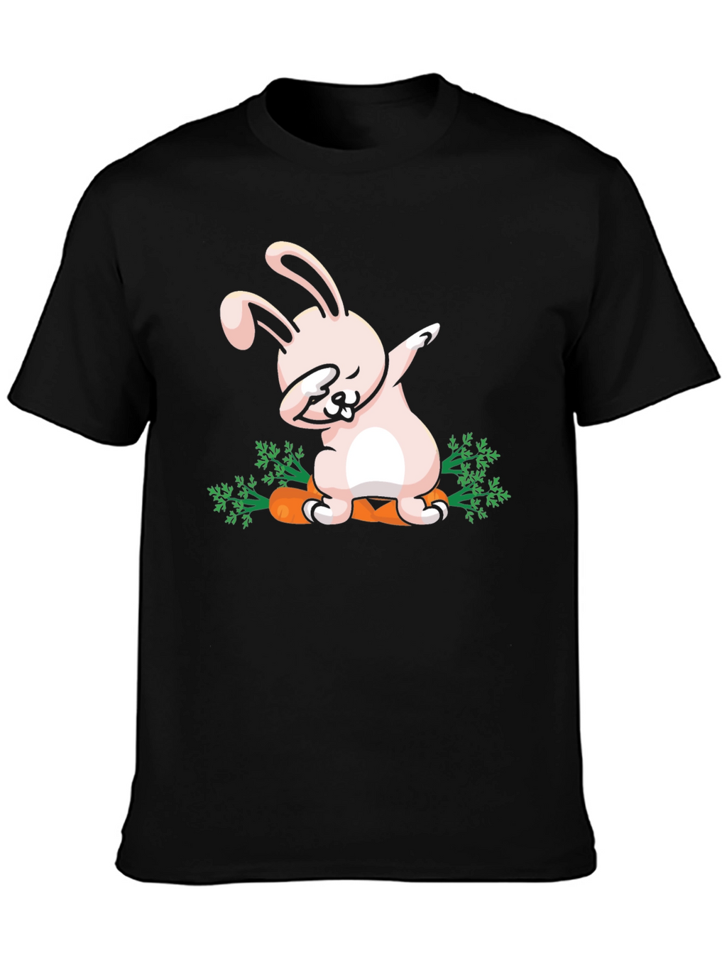 Dabbing Easter Bunny Carrot T-Shirt