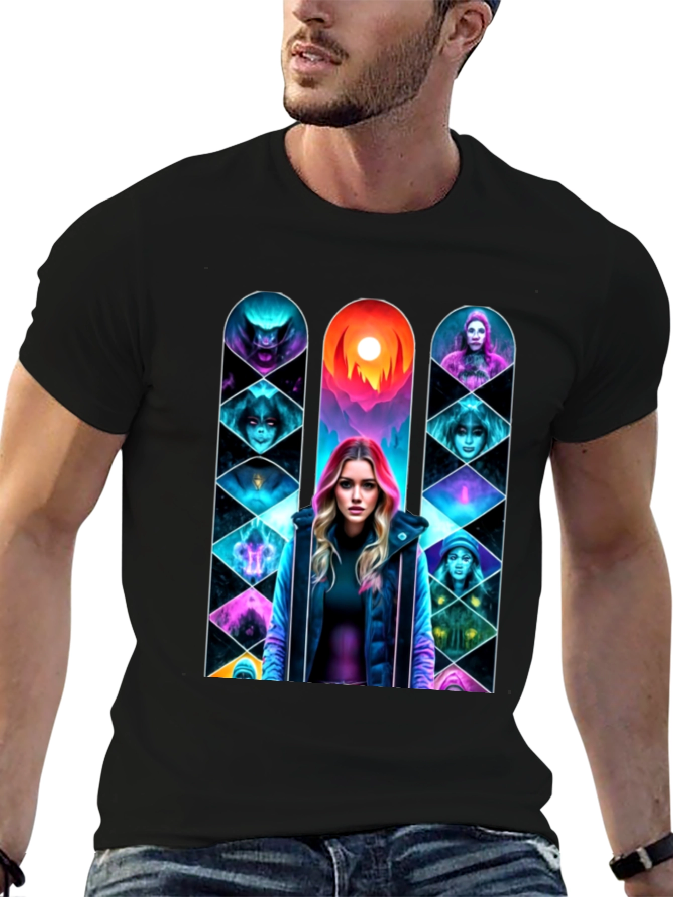 Mystic Window Graphic T-Shirt