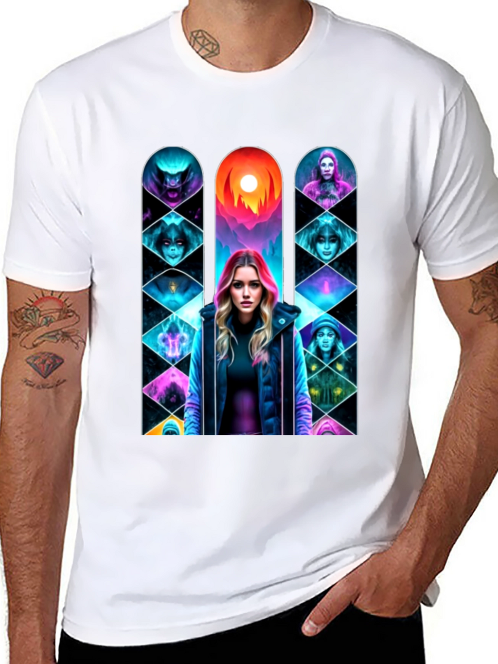 Mystic Window Graphic T-Shirt