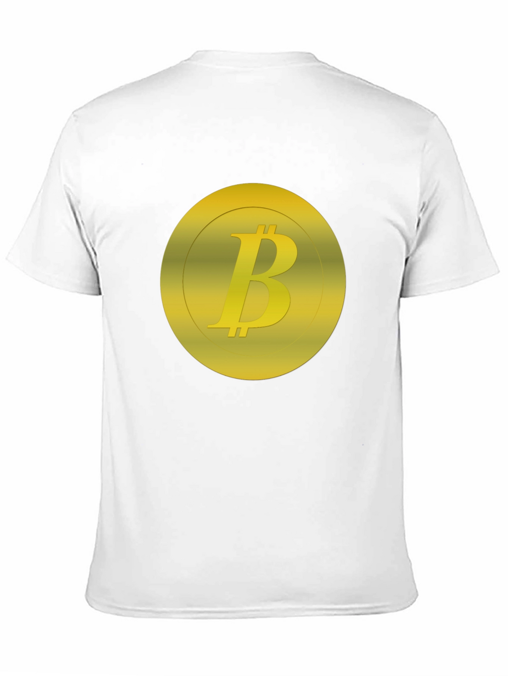 Bitcoin Logo Graphic Black T-Shirt