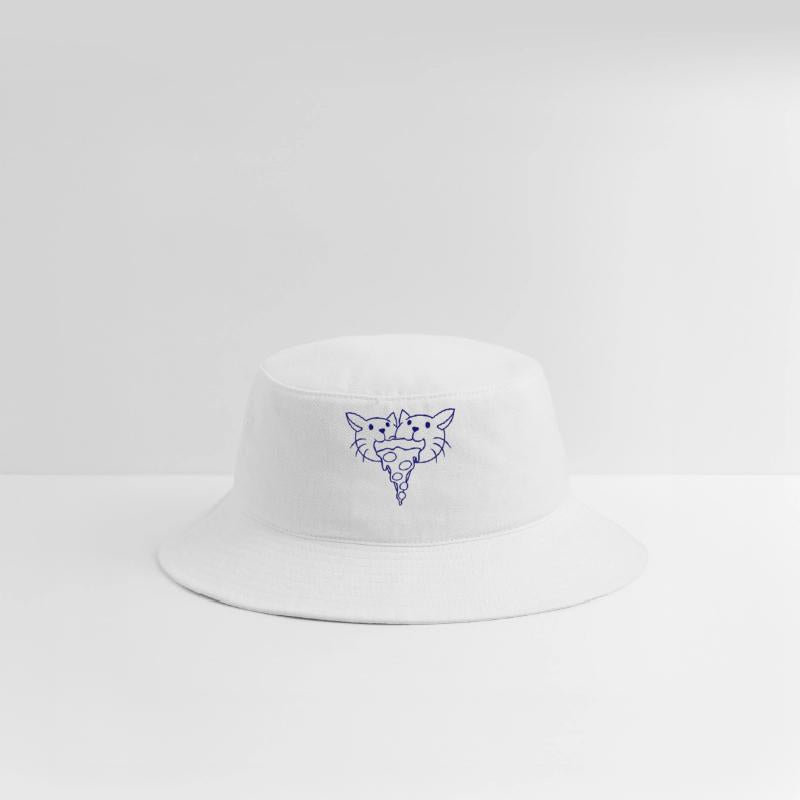 2 Cats Food Salami Pizza Fast Food Hunger Team Fun