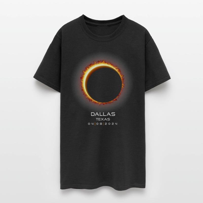 2024 Dallas Texas Eclipse Memento Souvenir April