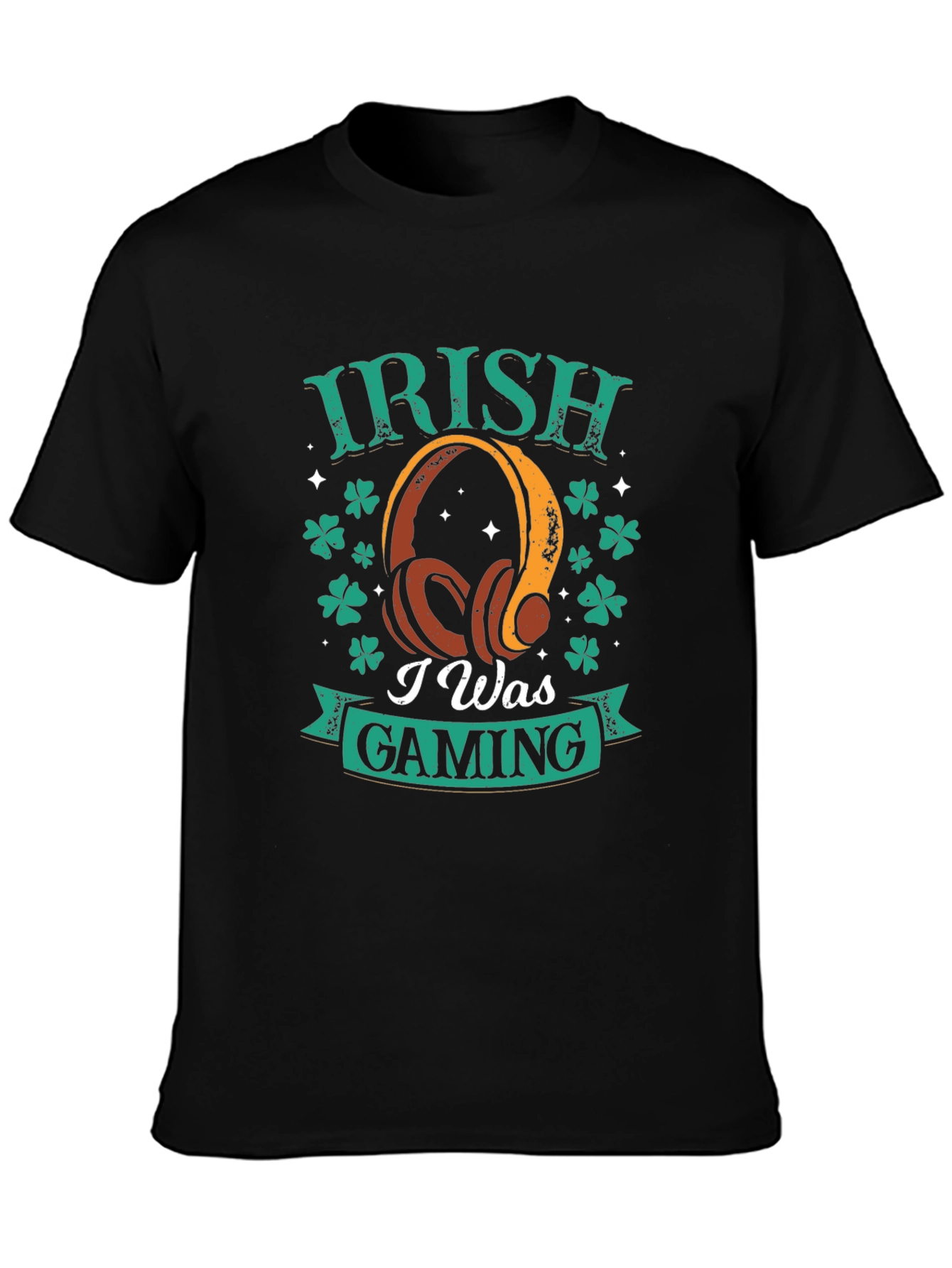 Irish I Was Gaming T-Shirt - St. Patricks Day Gamer Tee