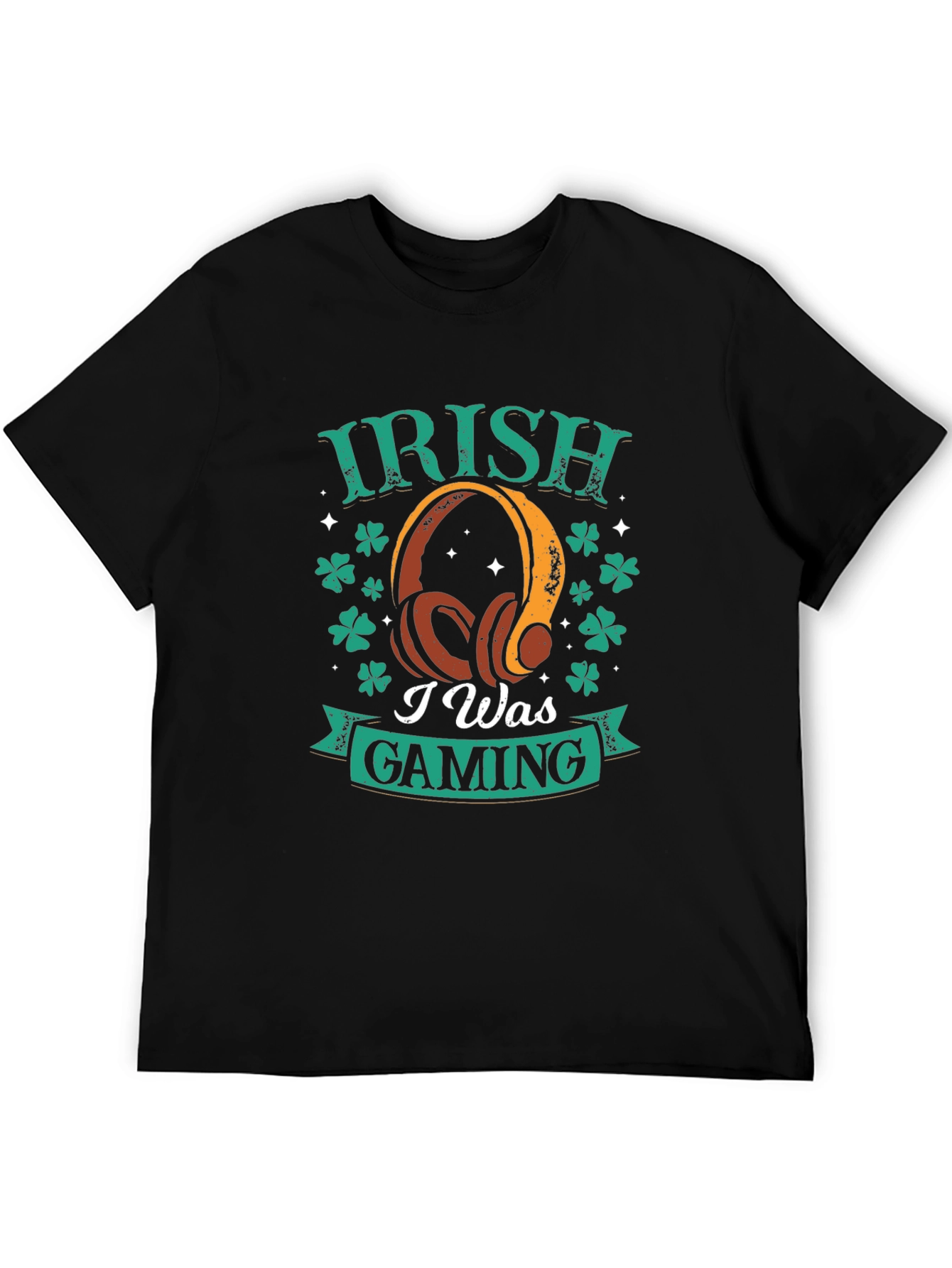 Irish I Was Gaming T-Shirt - St. Patricks Day Gamer Tee