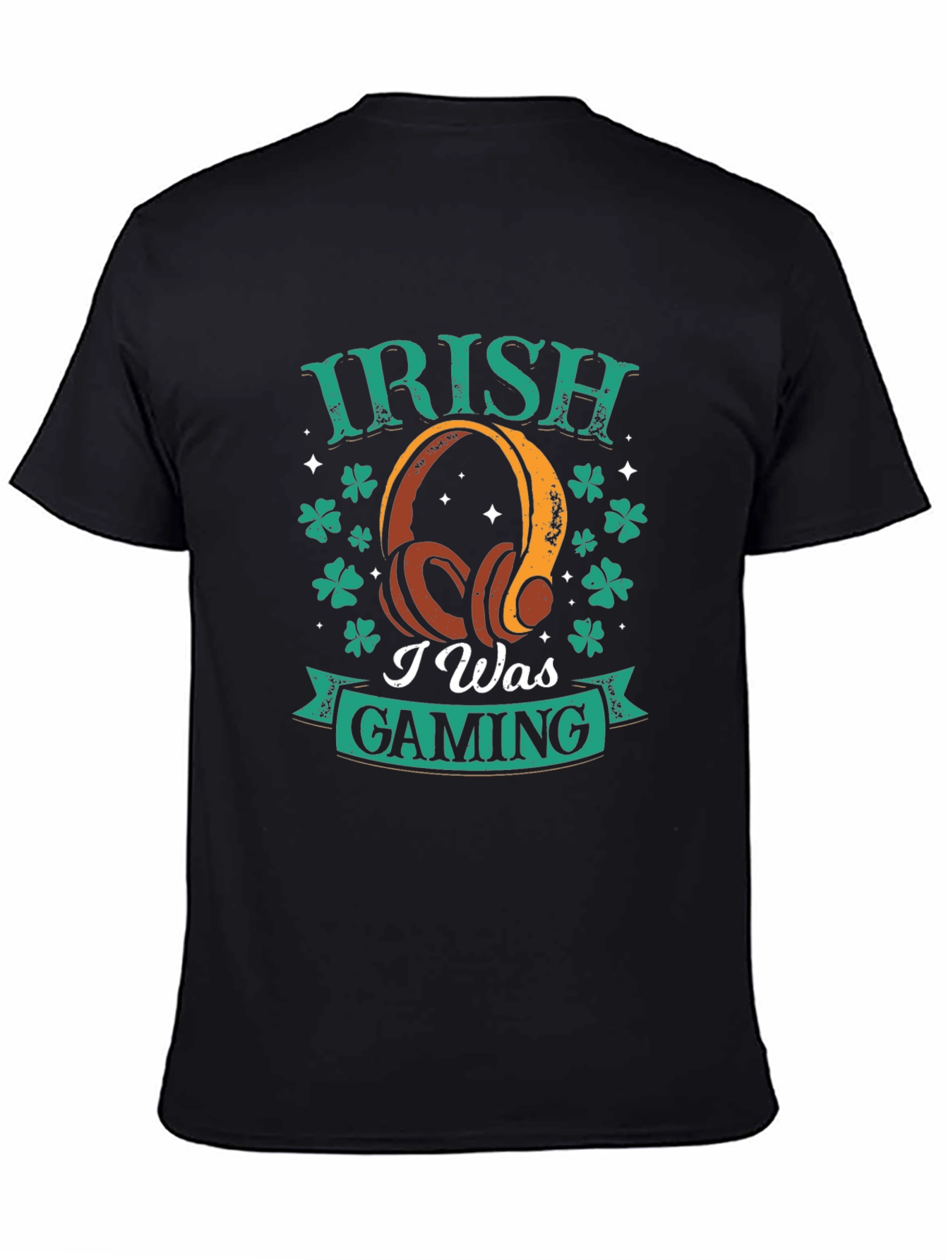 Irish I Was Gaming T-Shirt - St. Patricks Day Gamer Tee