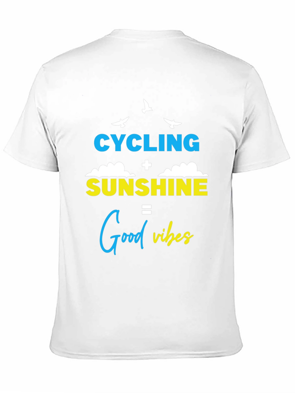 Cycling Sunshine Good Vibes Graphic Tee