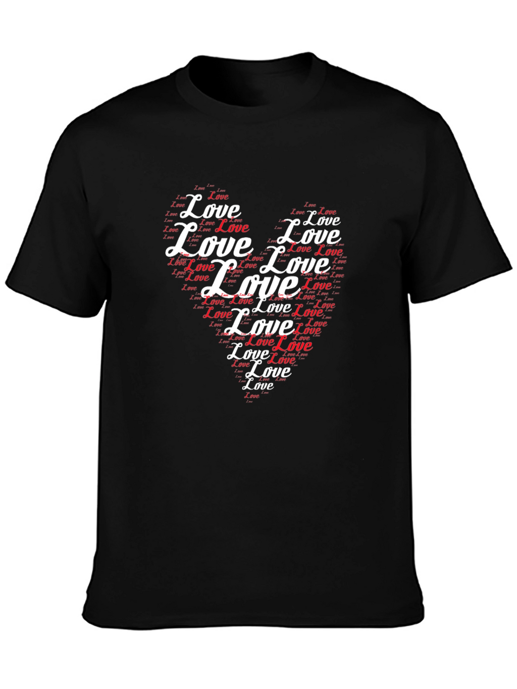 Love Heart Graphic T-Shirt - Stylish Valentines Day Tee