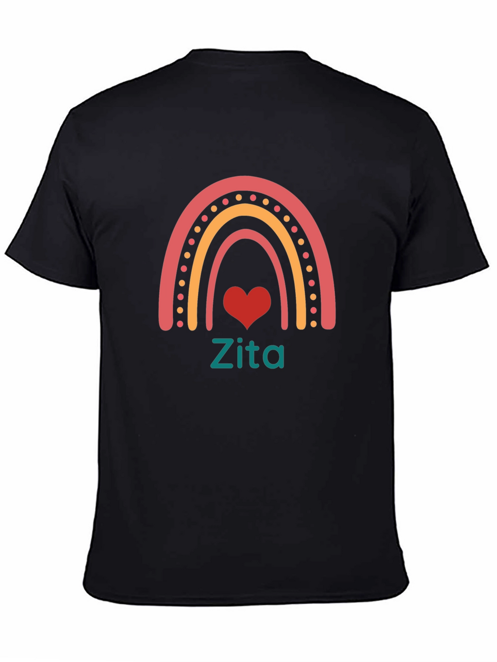 Rainbow Heart Zita T-Shirt