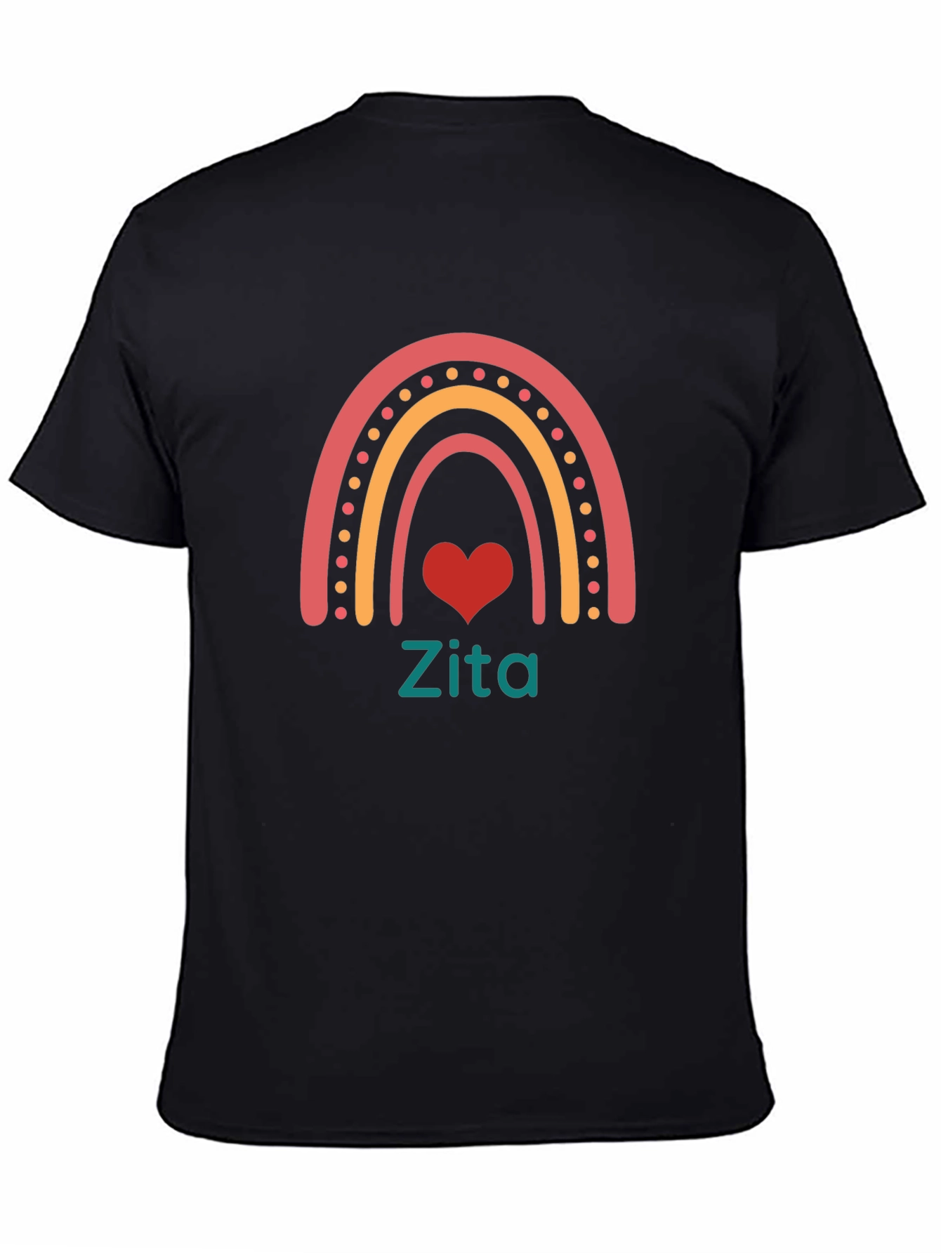 Rainbow Heart Zita T-Shirt