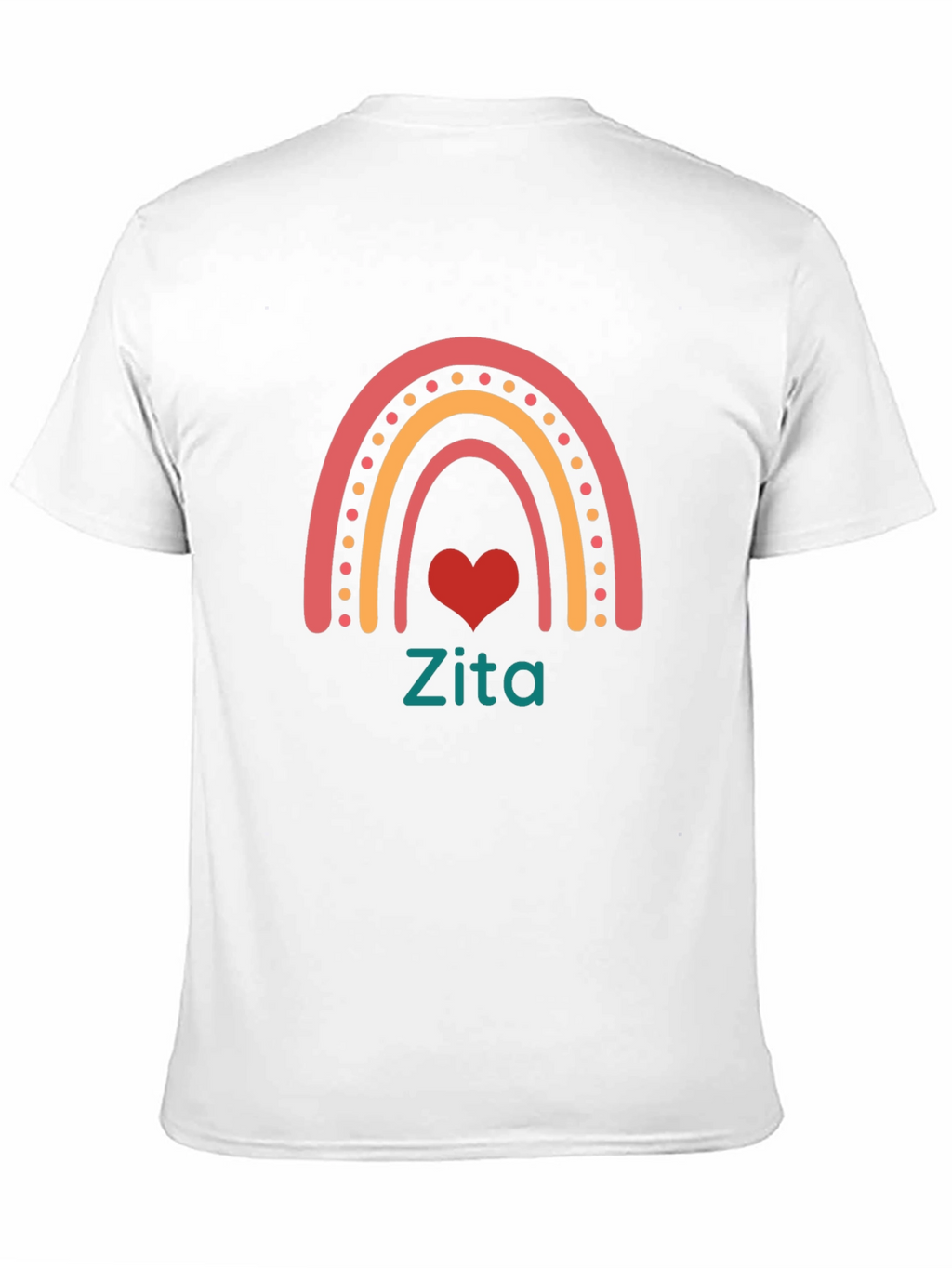 Rainbow Heart Zita T-Shirt