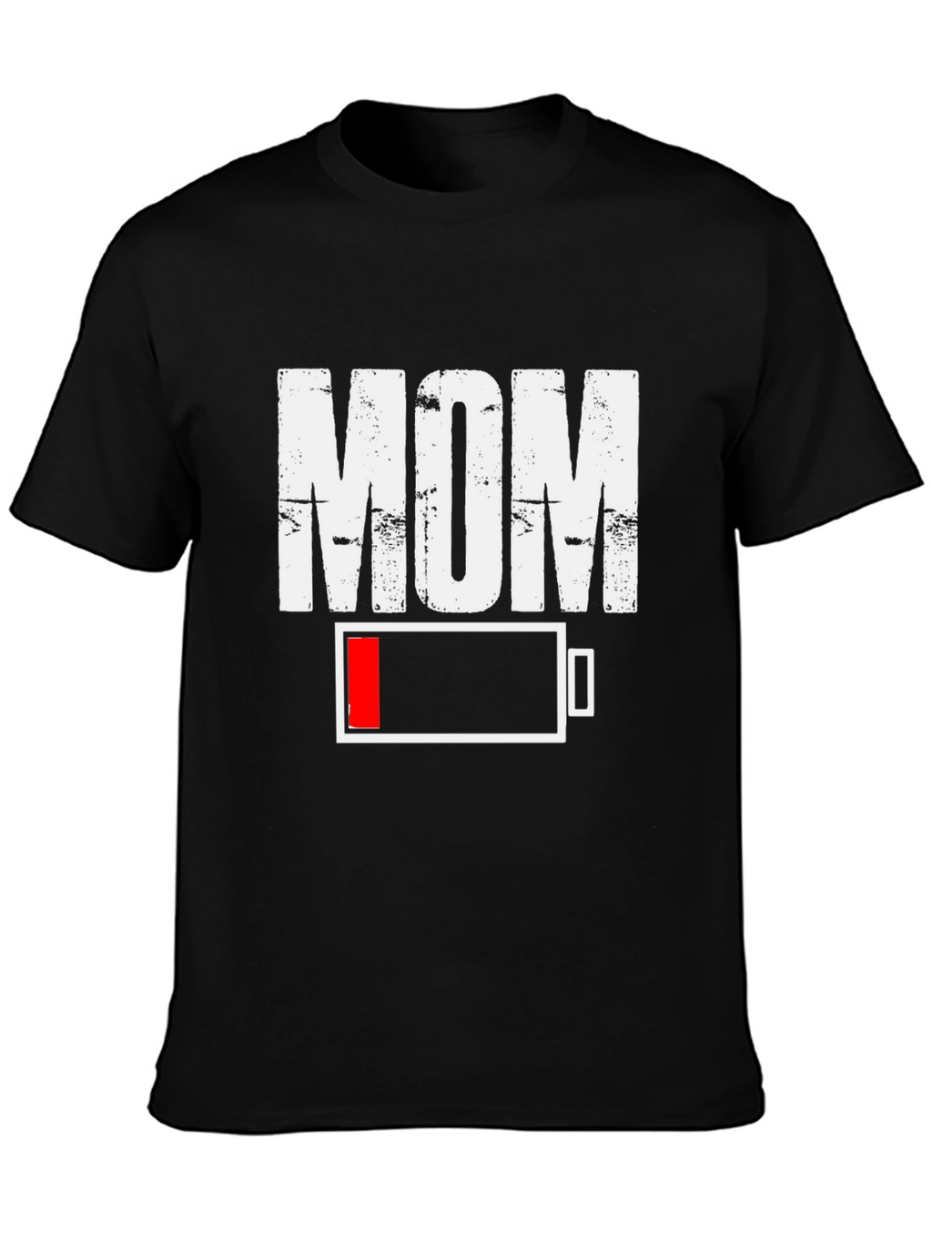 Low Battery Mom Graphic T-Shirt