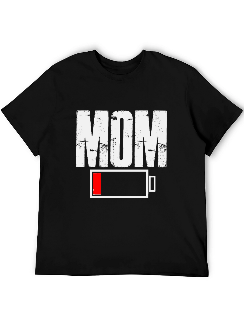 Low Battery Mom Graphic T-Shirt
