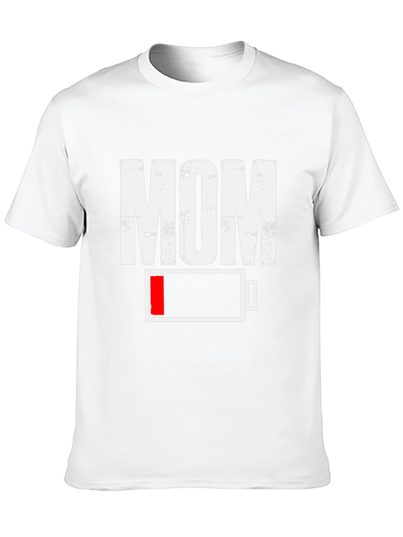 Low Battery Mom Graphic T-Shirt