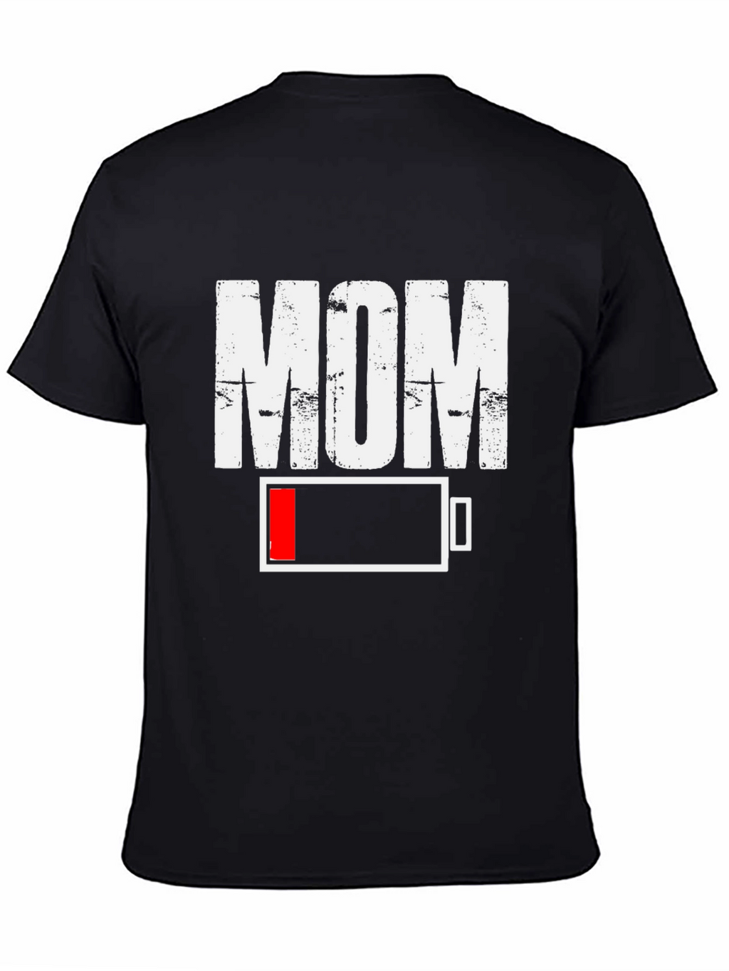 Low Battery Mom Graphic T-Shirt