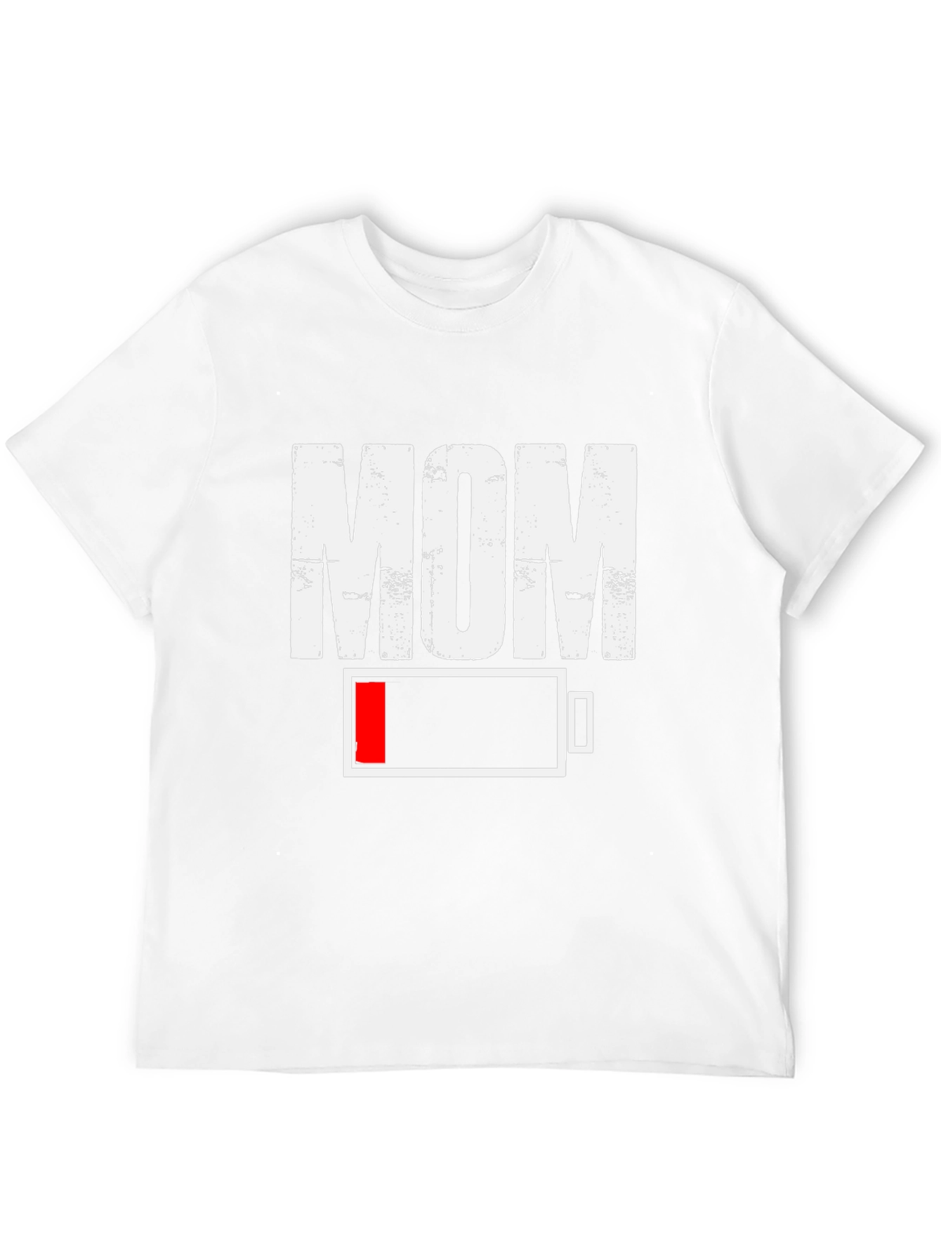 Low Battery Mom Graphic T-Shirt