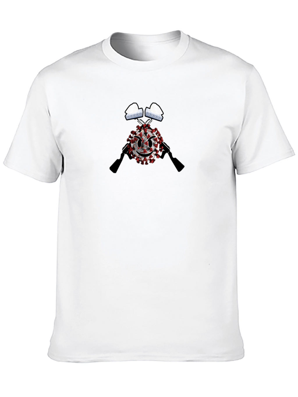 Novelty Graphic Tee - COVID-19 Defender