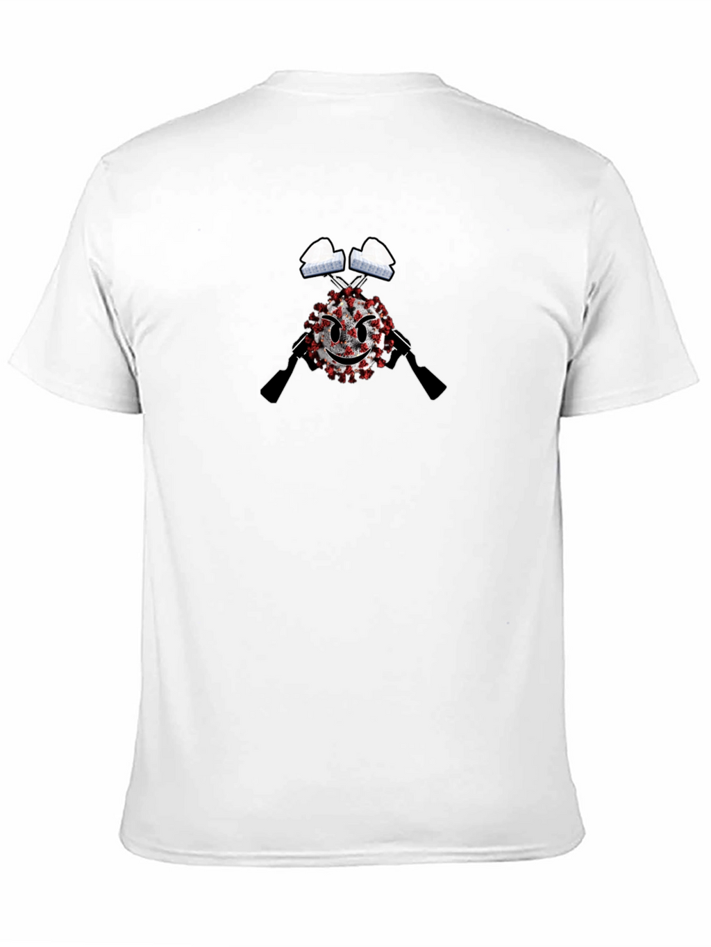 Novelty Graphic Tee - COVID-19 Defender