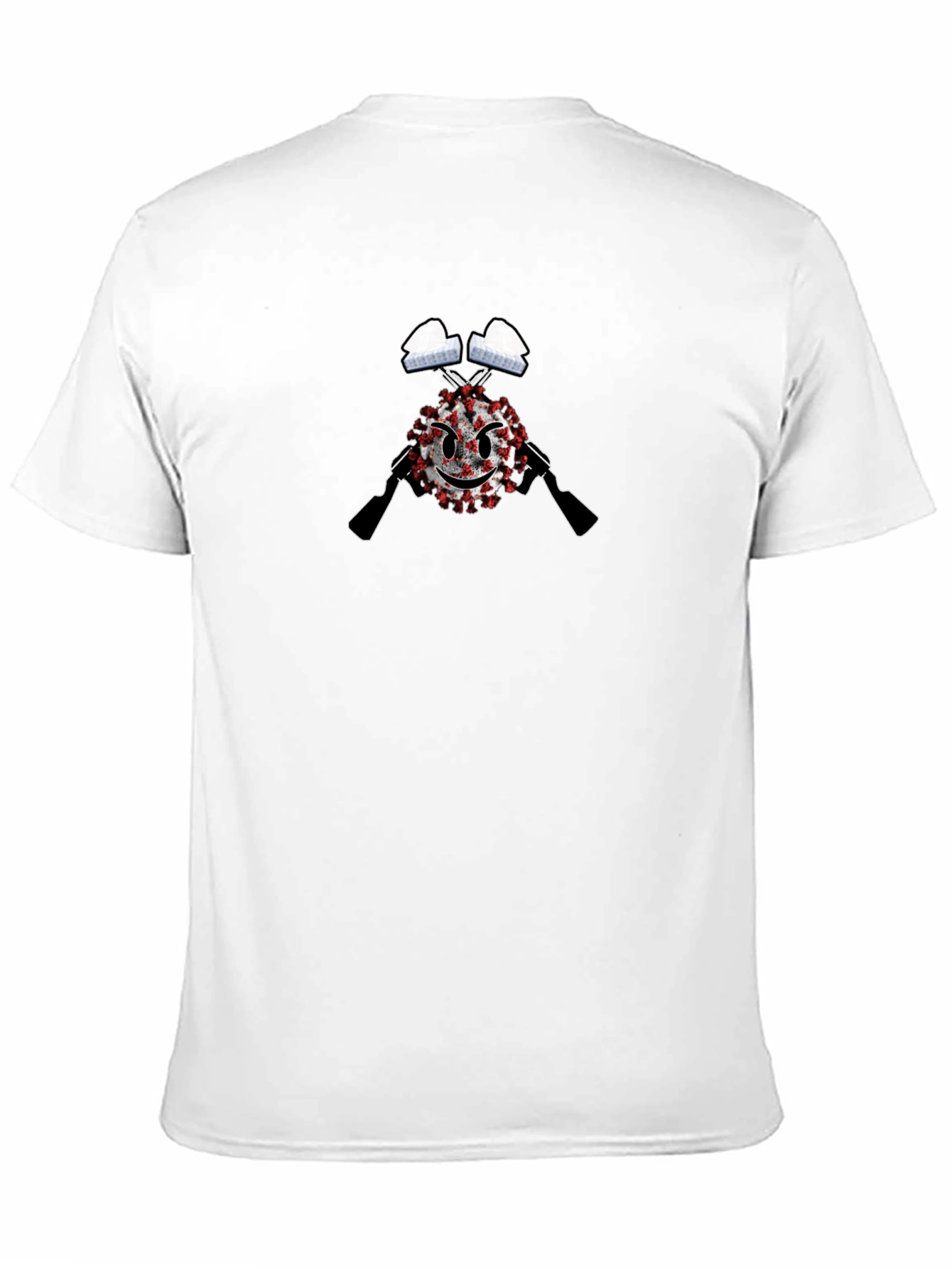 Novelty Graphic Tee - COVID-19 Defender