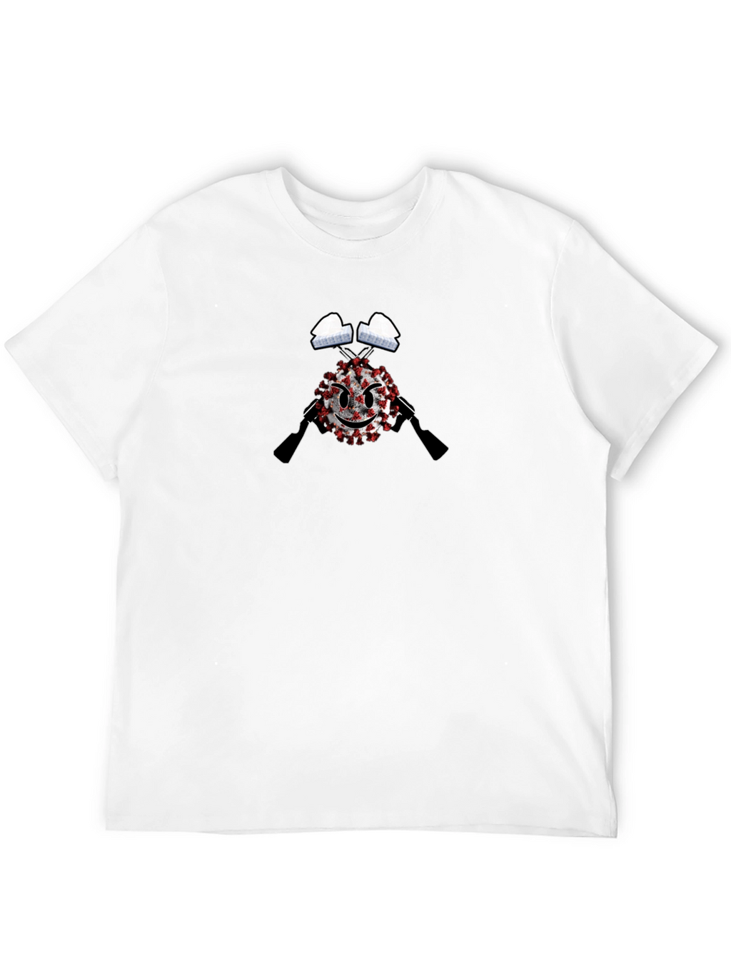 Novelty Graphic Tee - COVID-19 Defender