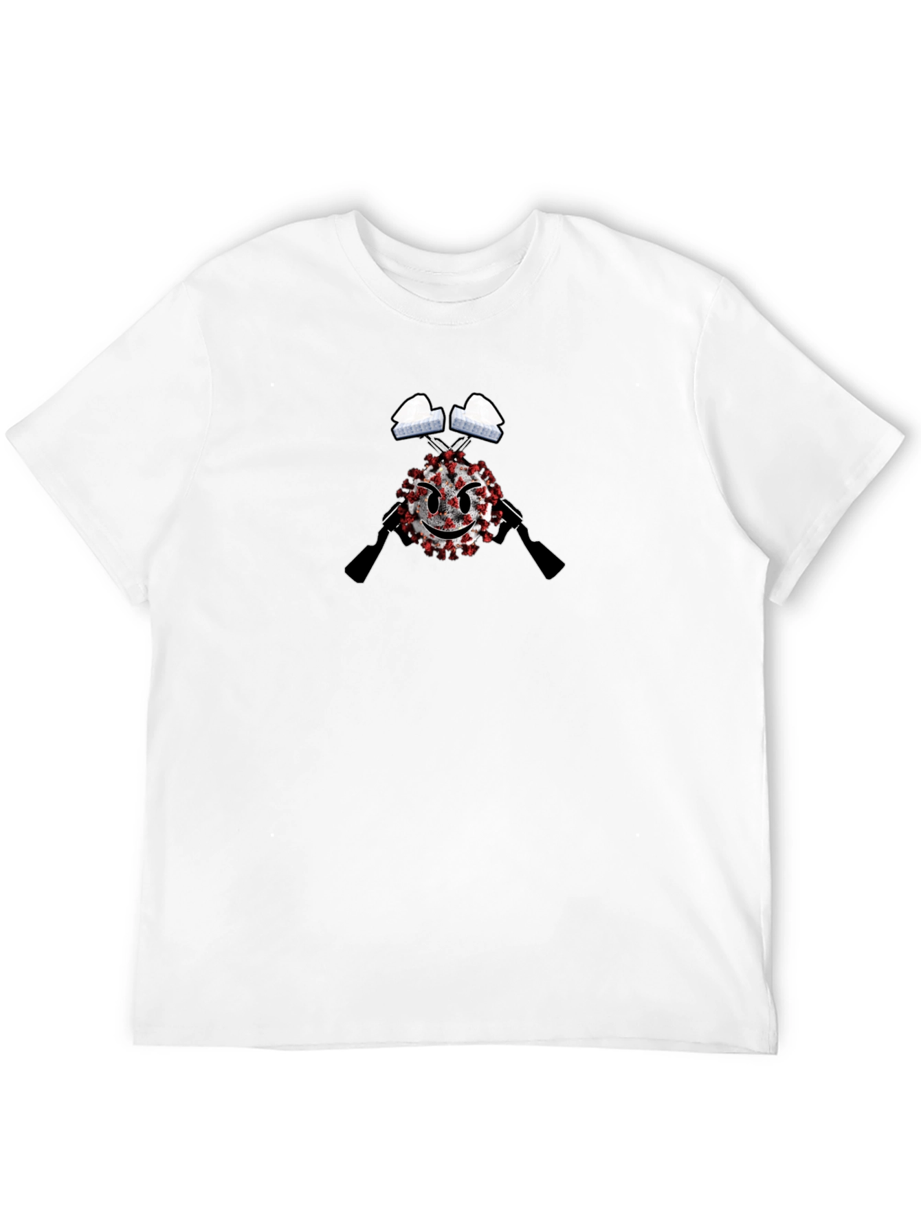 Novelty Graphic Tee - COVID-19 Defender